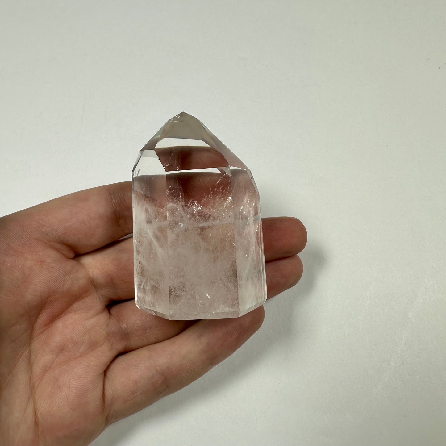 Clear Quartz Tower (C)