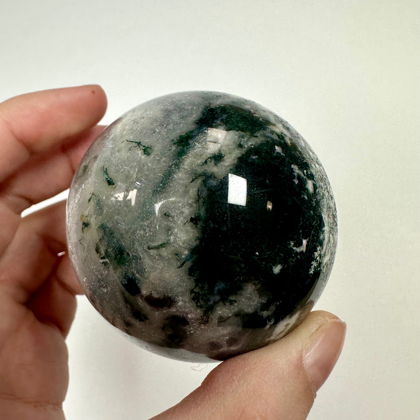 Moss Agate Sphere (A)
