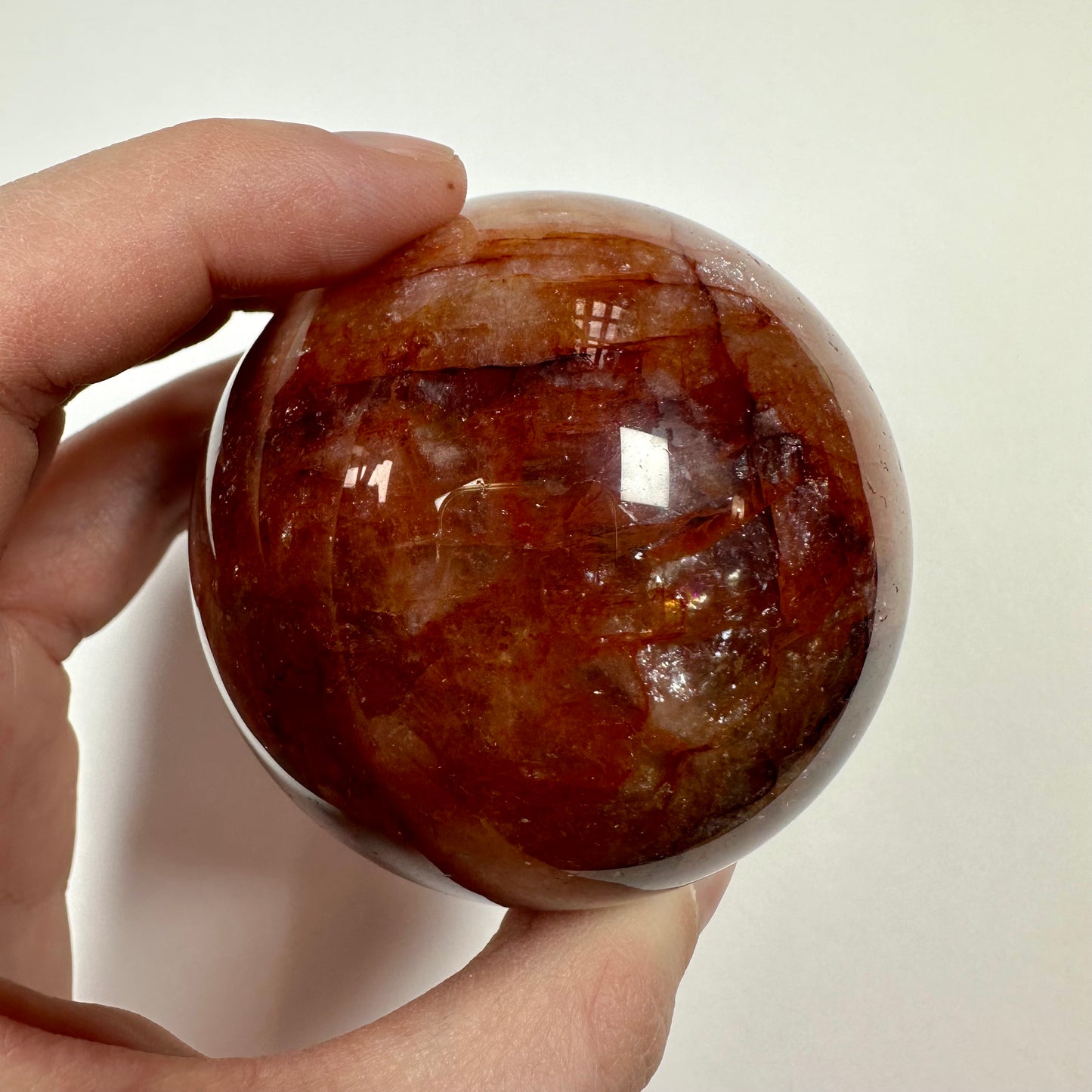 Fire quartz Sphere (A)