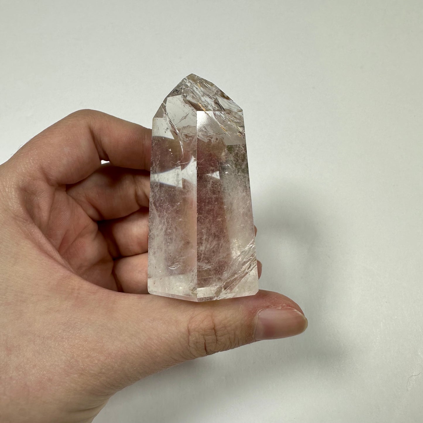 Clear Quartz Tower (B)