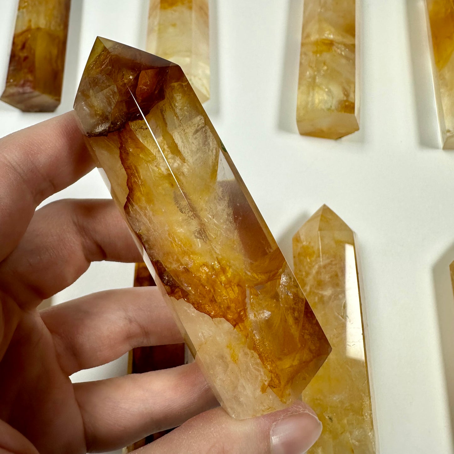 Golden Healer Quartz Tower (F)