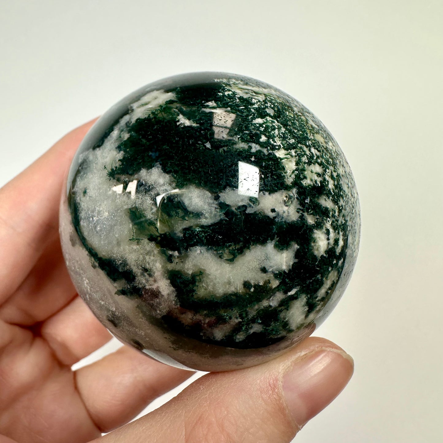 Moss Agate Sphere (A)