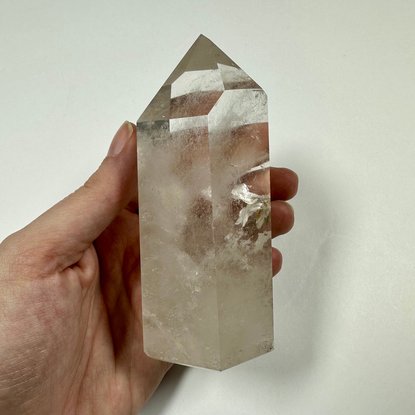Clear Quartz Tower (E)