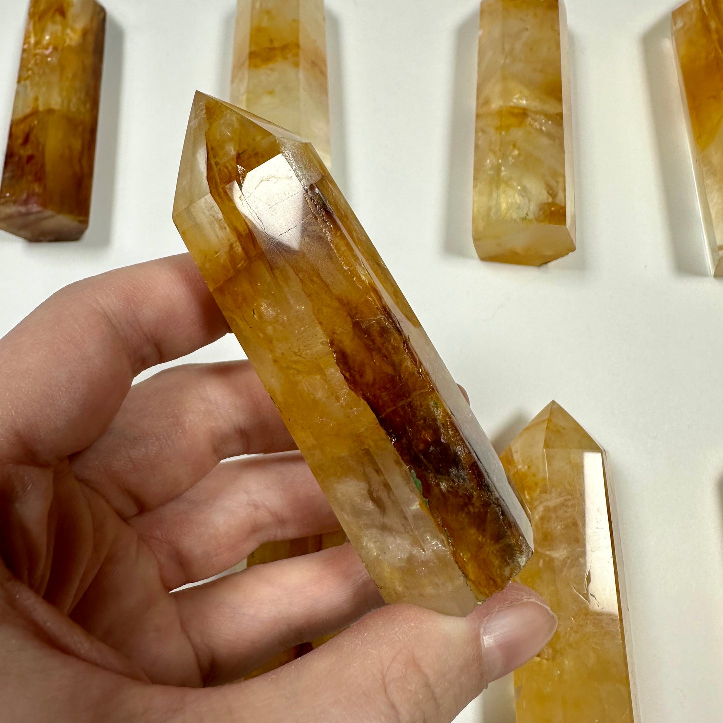 Golden Healer Quartz Tower (E)