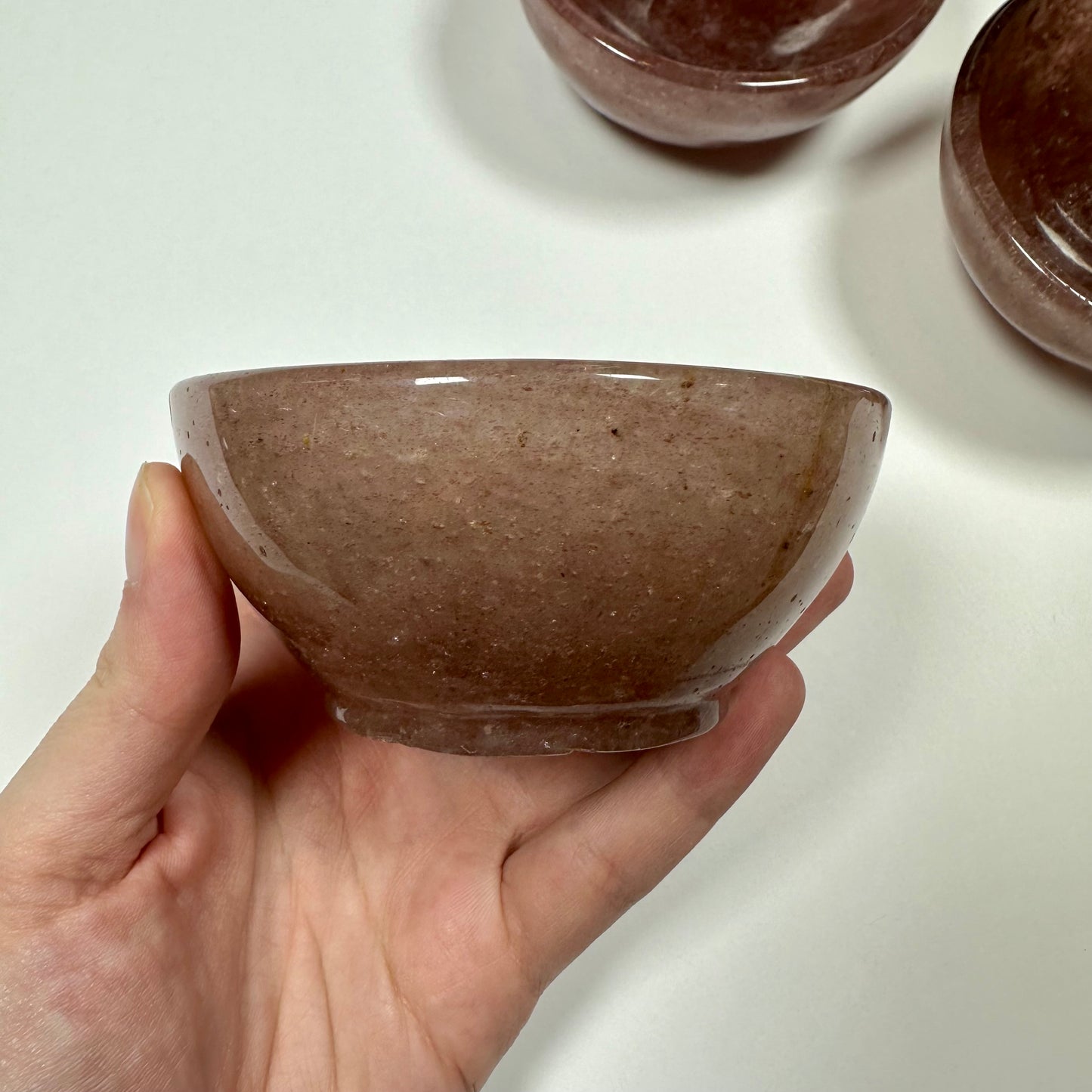 Strawberry Quartz Bowl (B)