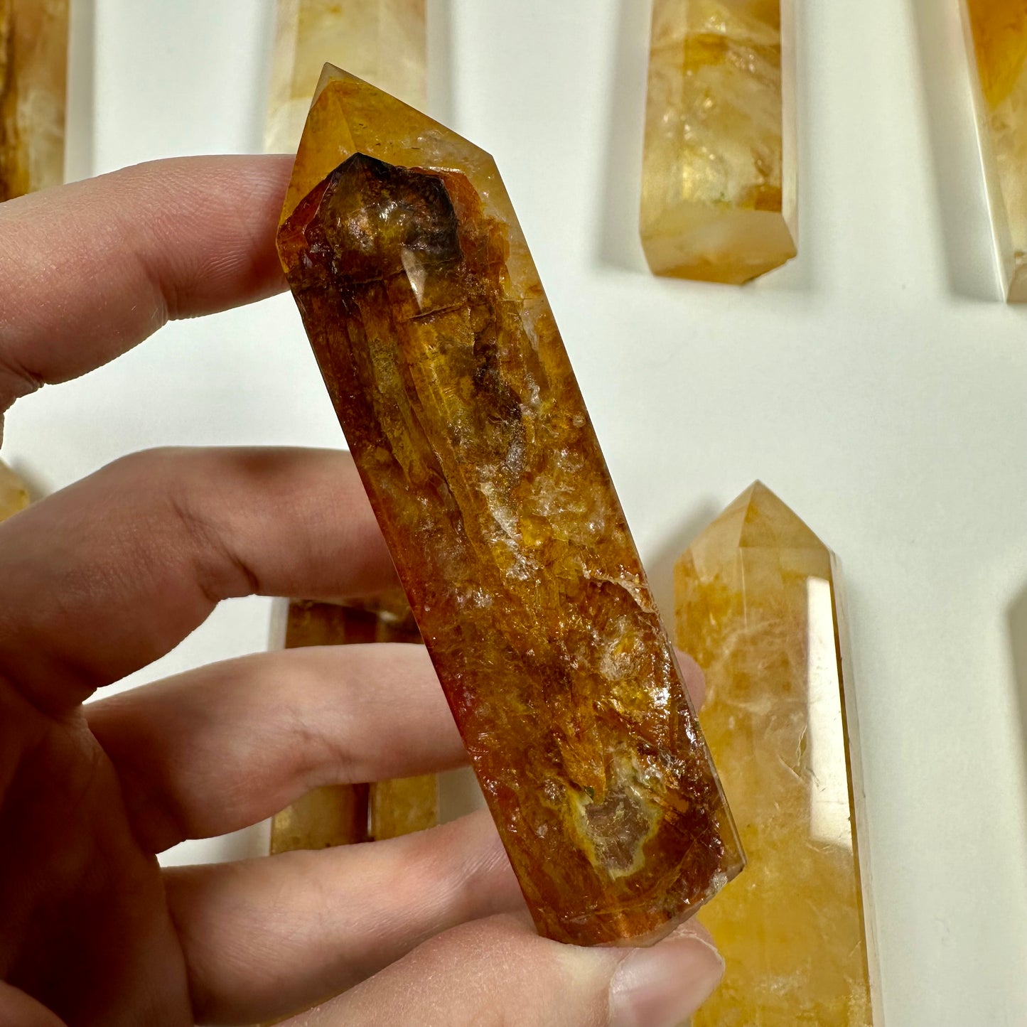 Golden Healer Quartz Tower (D)