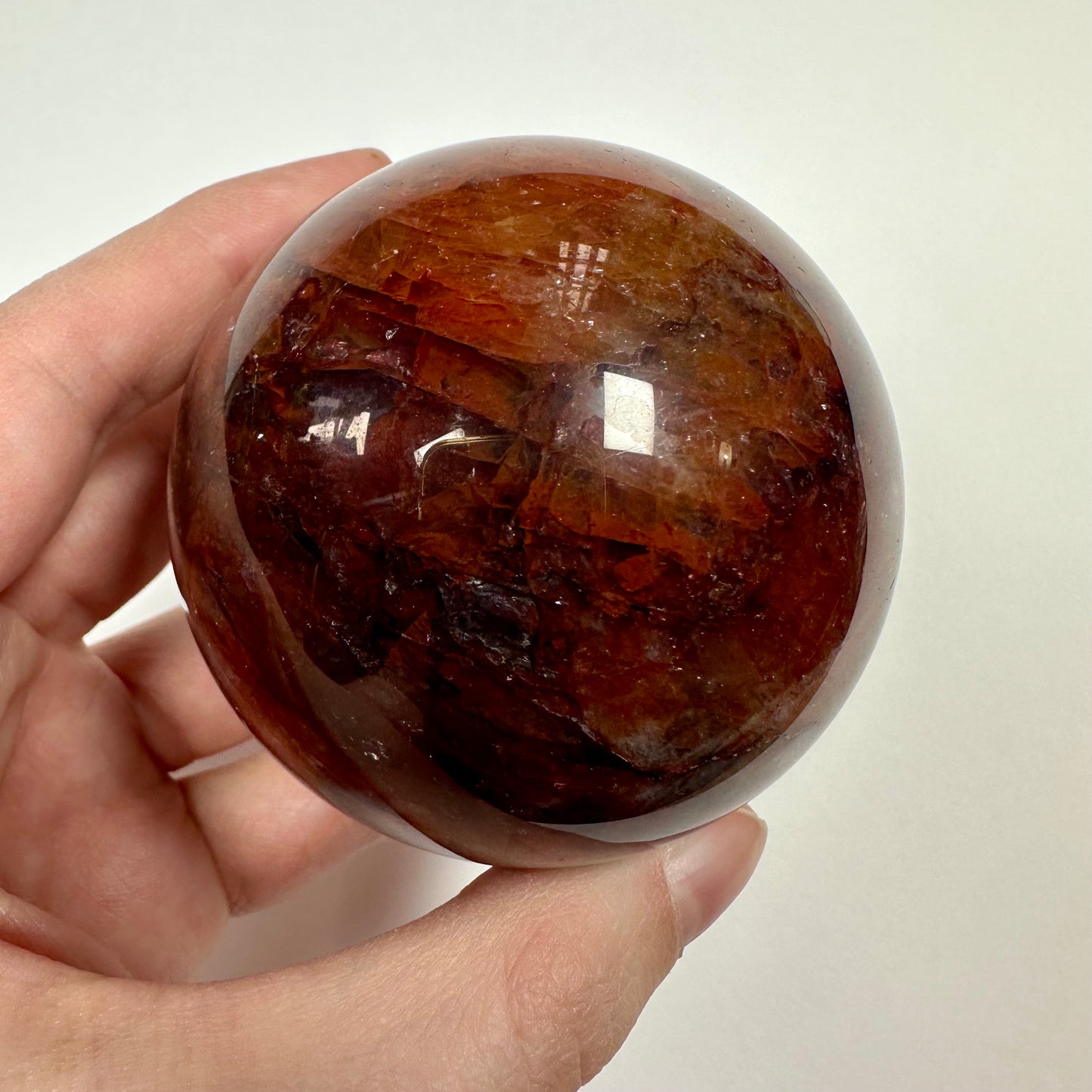 Fire quartz Sphere (A)
