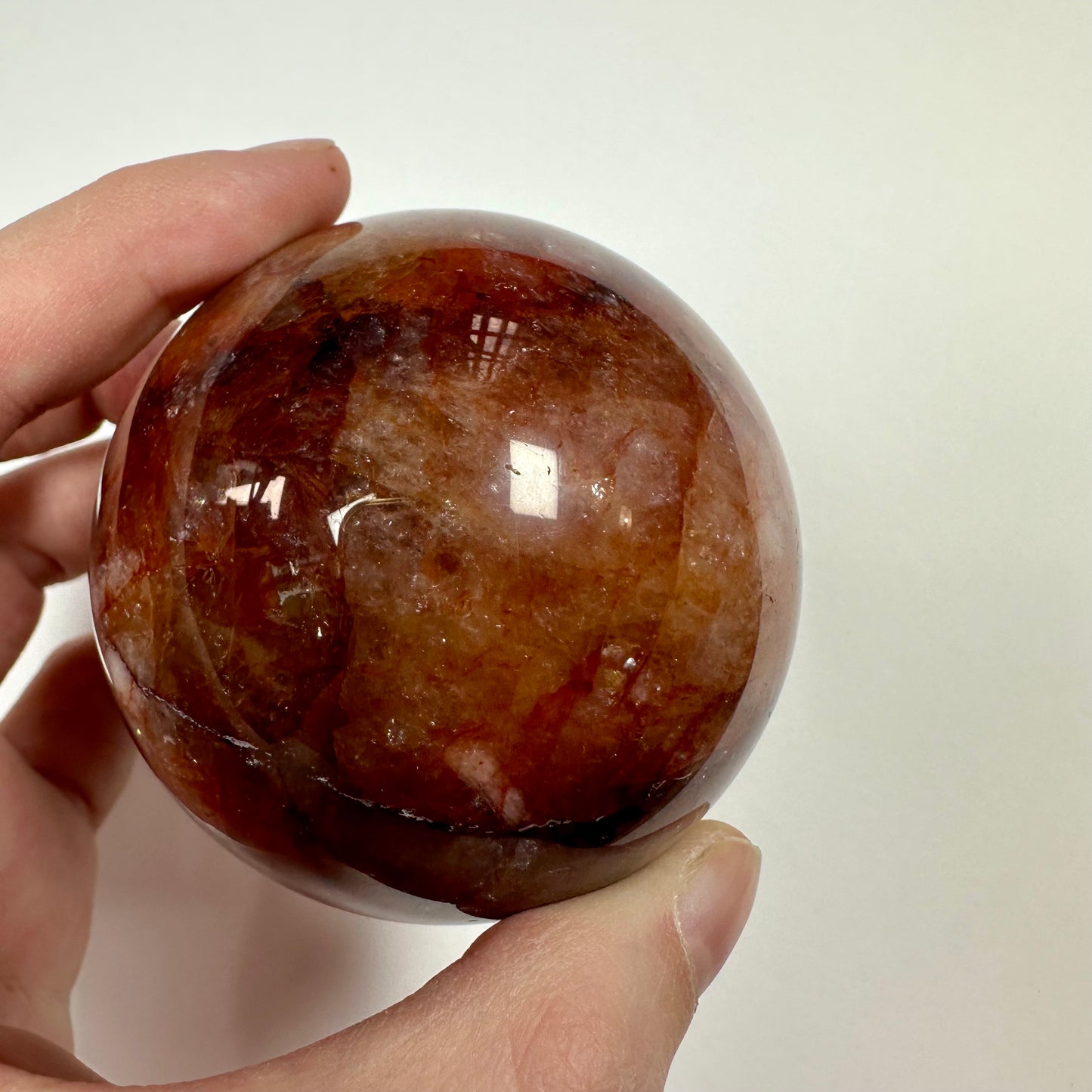 Fire quartz Sphere (A)