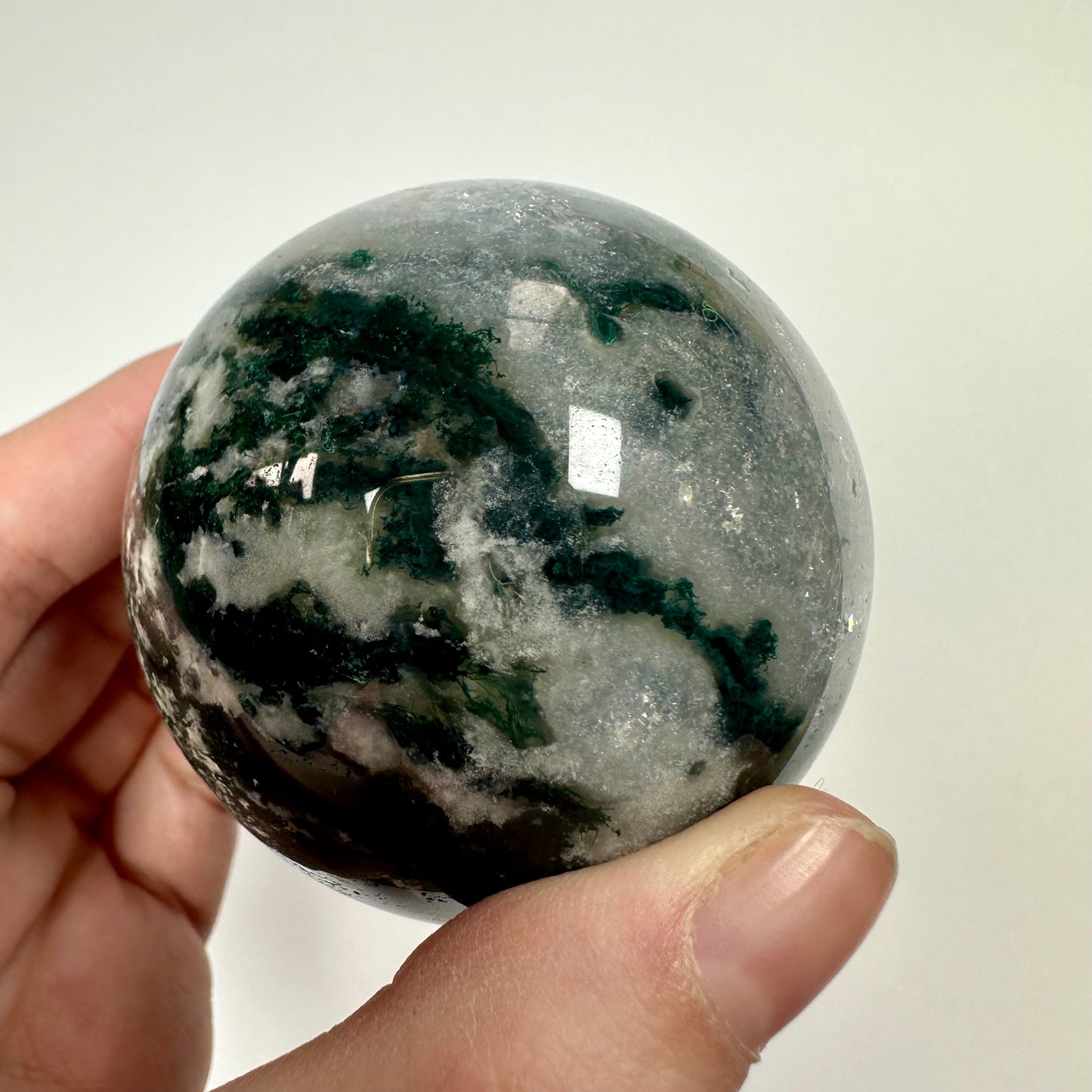 Moss Agate Sphere (A)