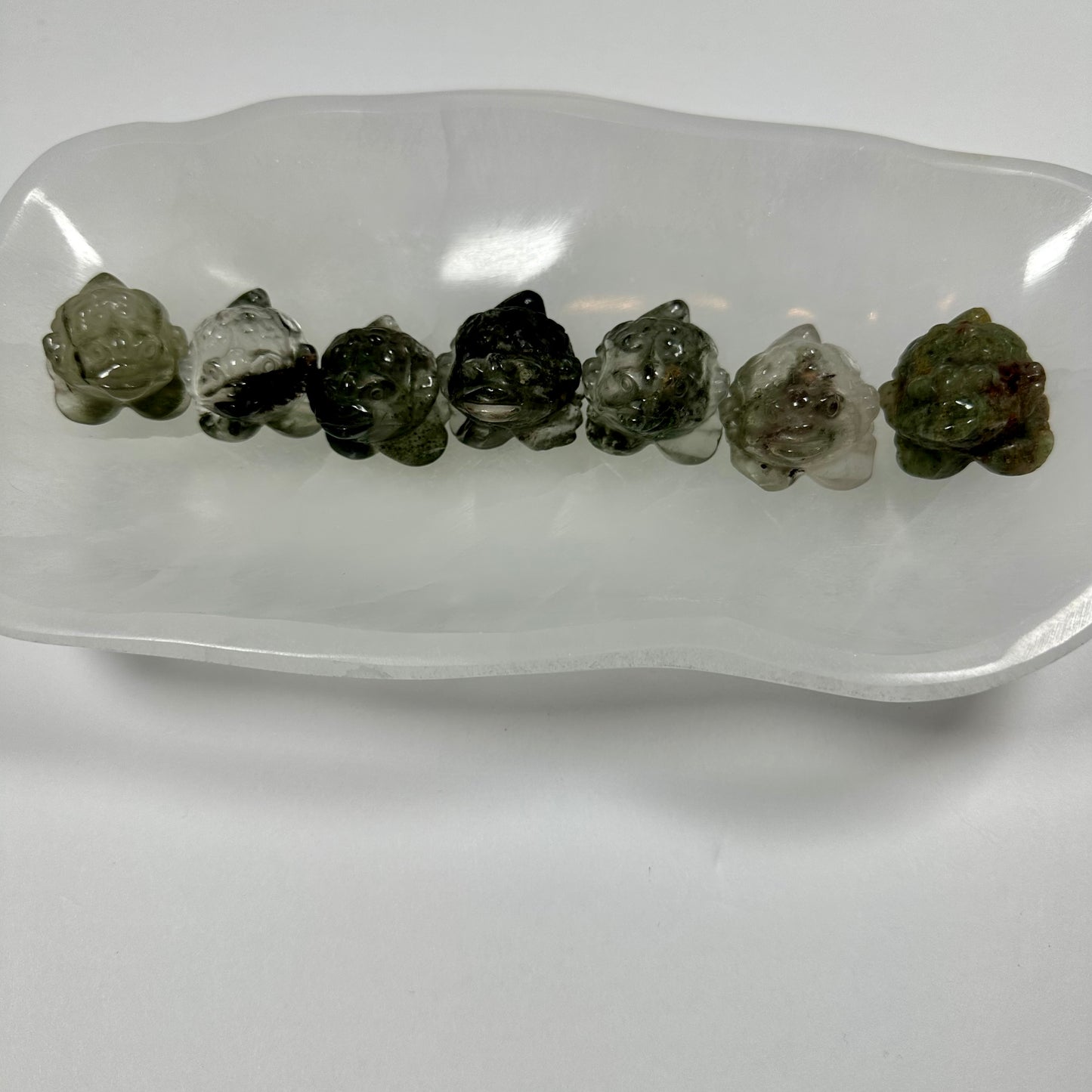 Mini Garden Quartz Money Toad - Intuitively Picked