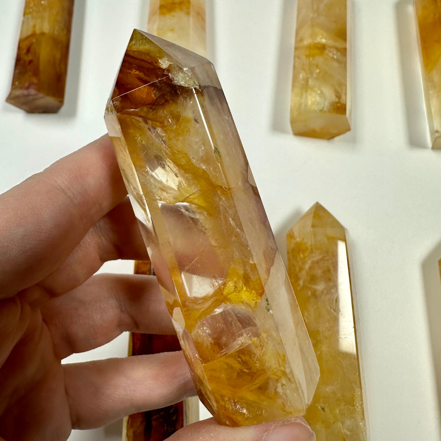 Golden Healer Quartz Tower (F)