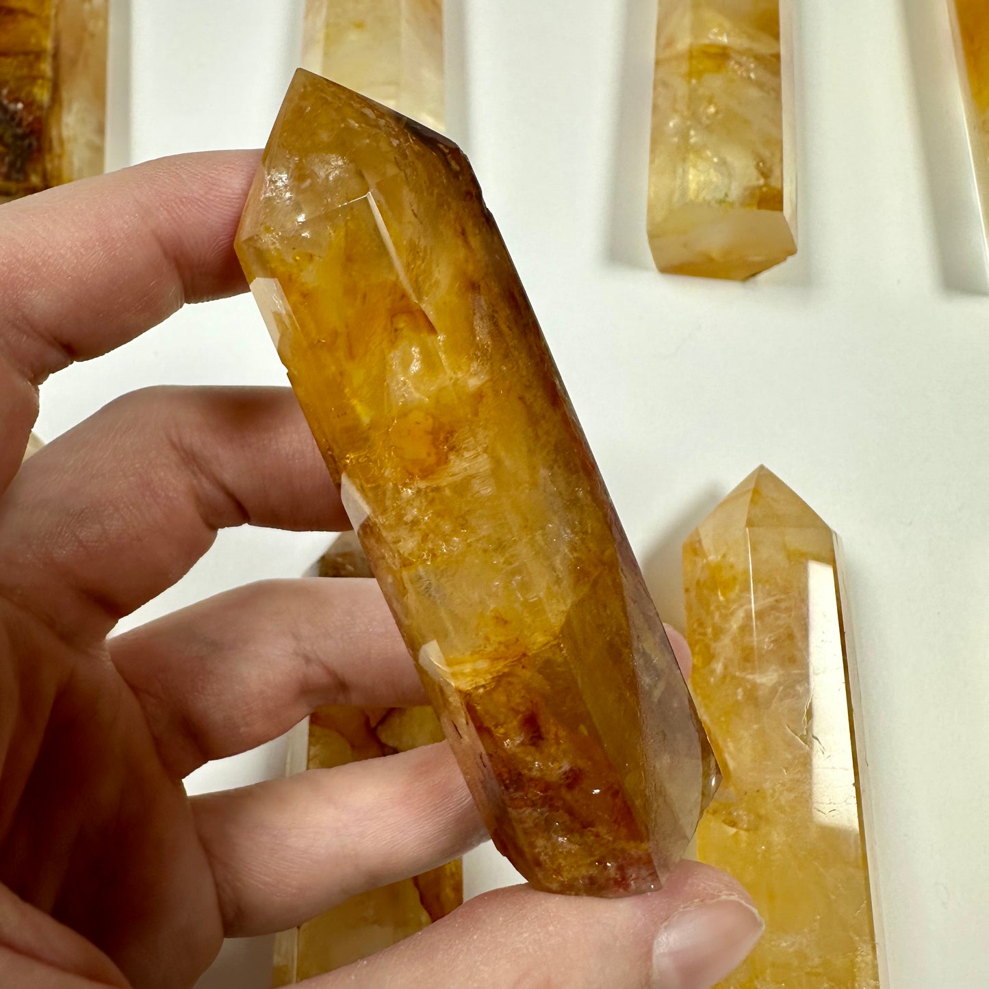 Golden Healer Quartz Tower (D)