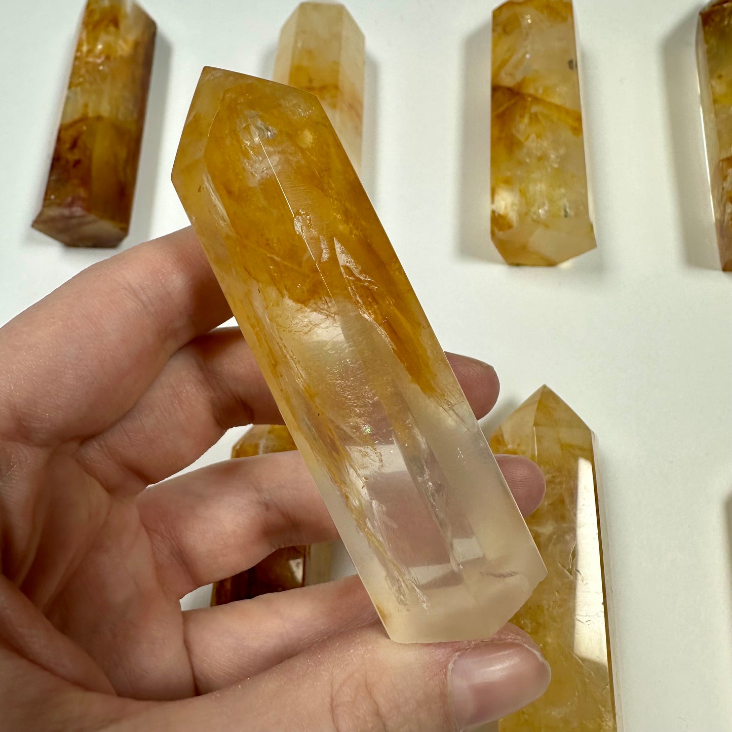 Golden Healer Quartz Tower (G)