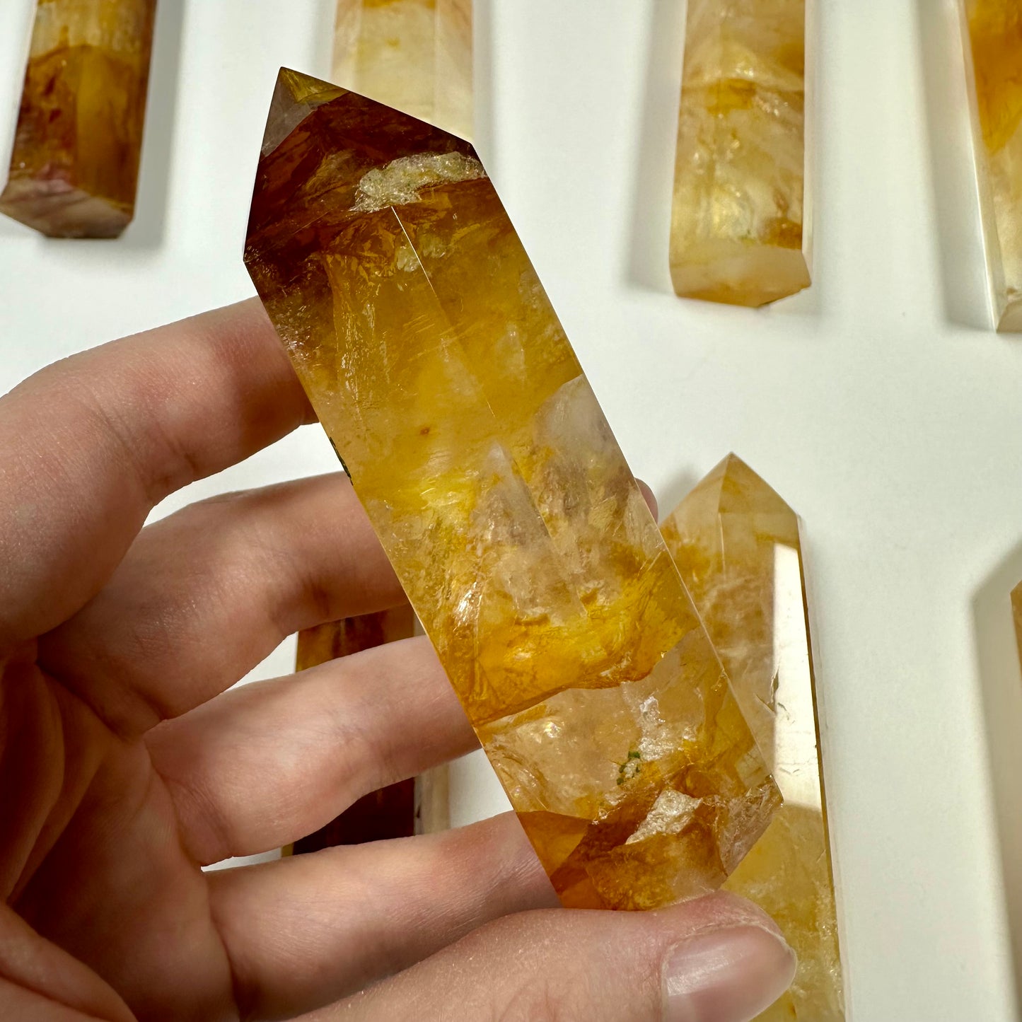 Golden Healer Quartz Tower (F)