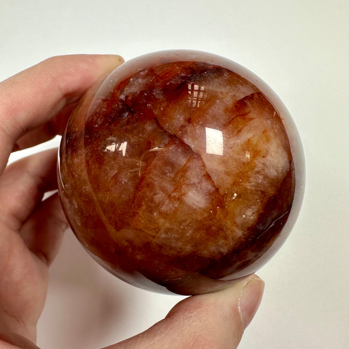 Fire quartz Sphere (A)
