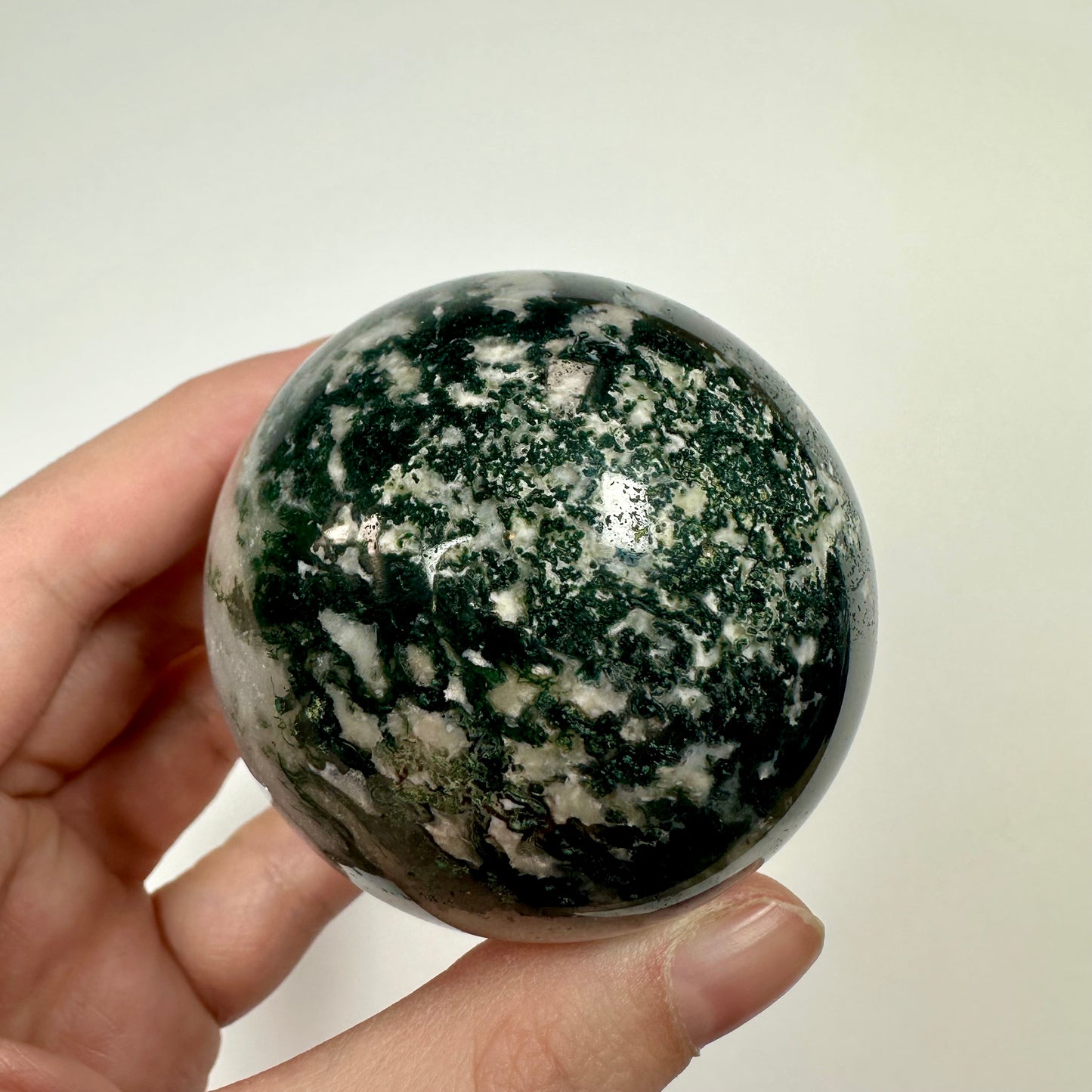Moss Agate Sphere (A)