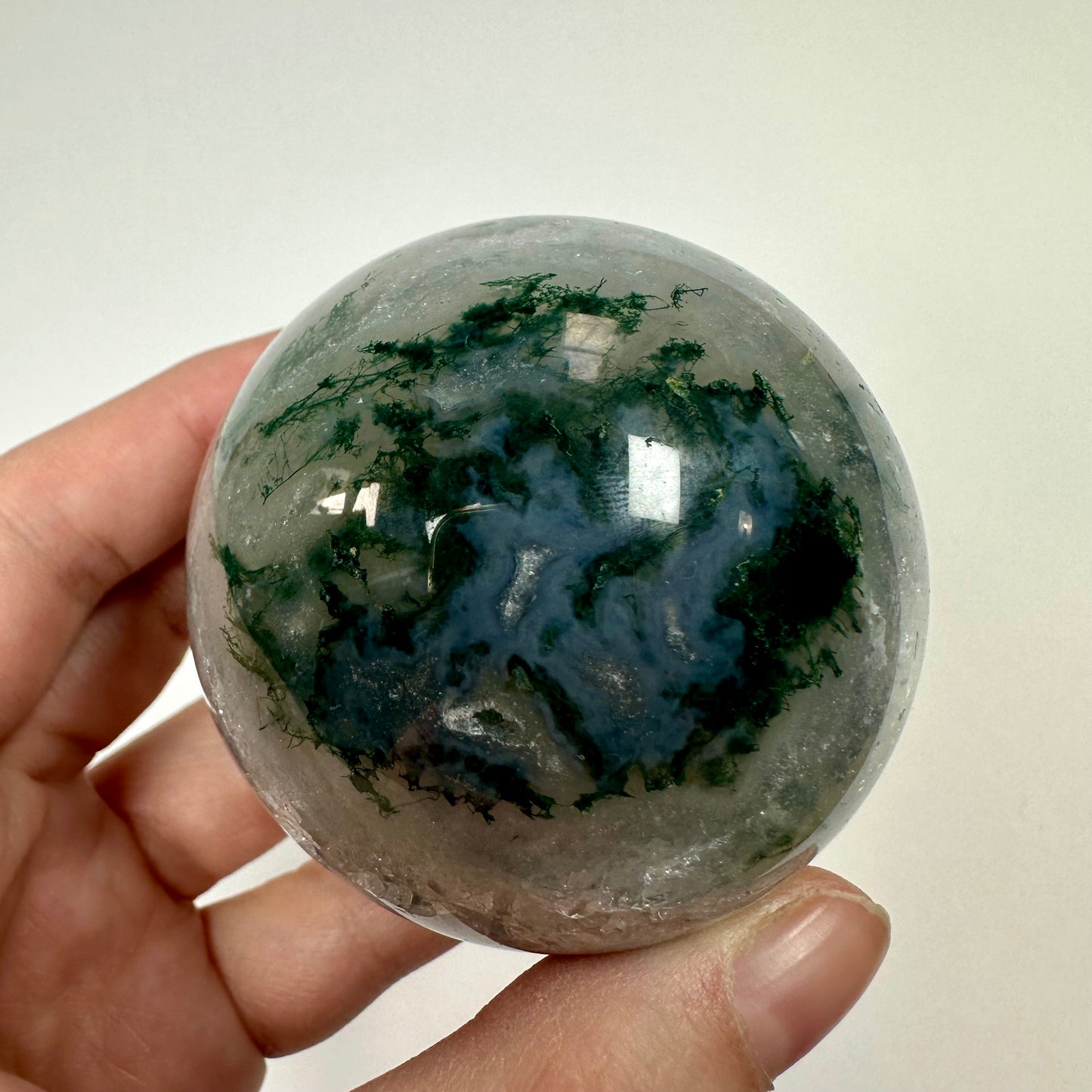 Moss Agate Sphere (A)