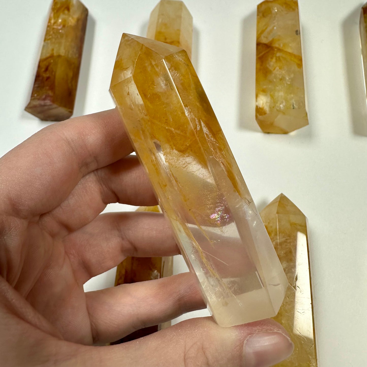 Golden Healer Quartz Tower (G)
