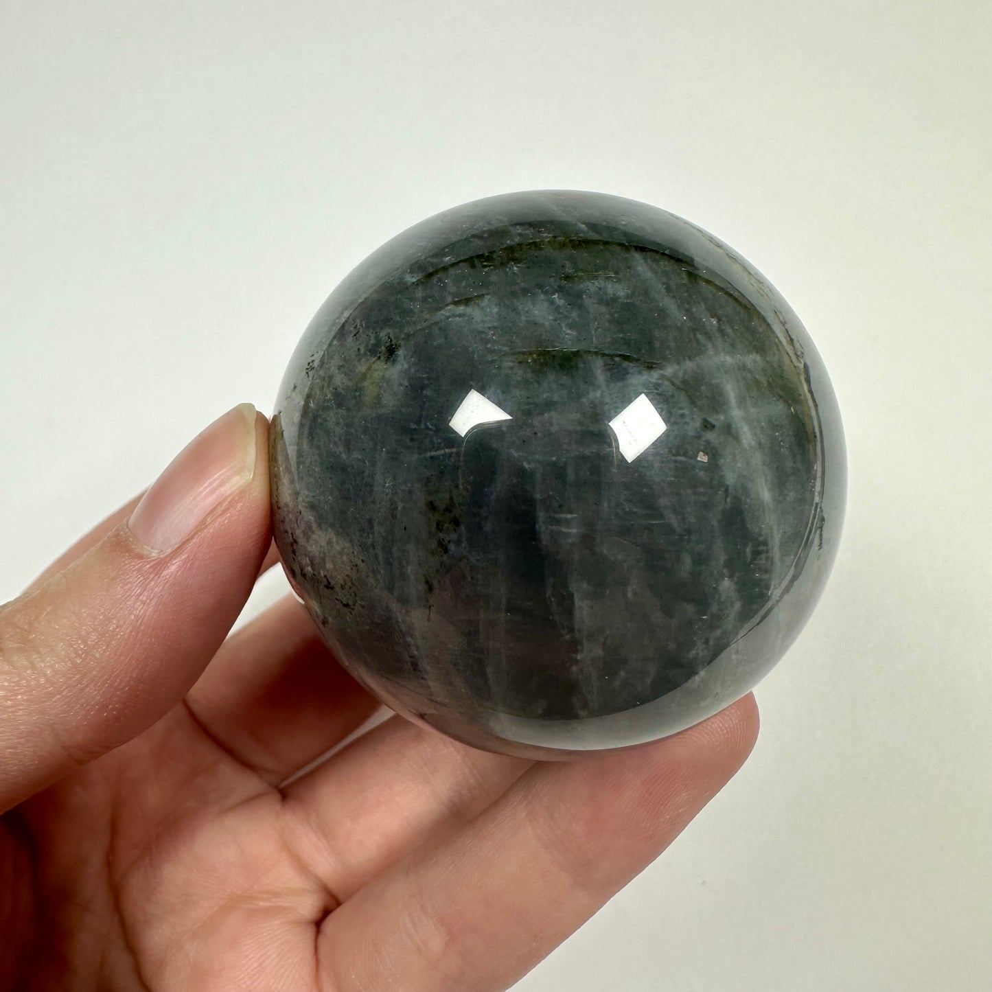 Sunset Flash Labradorite Sphere