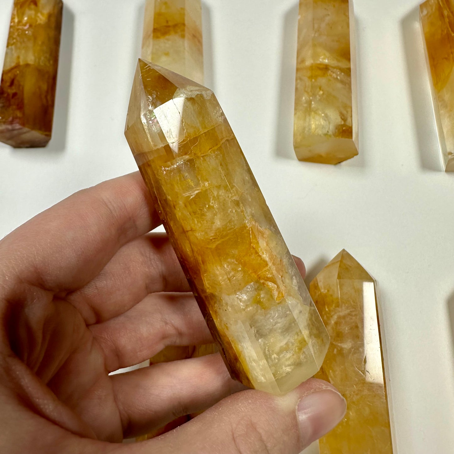 Golden Healer Quartz Tower (E)