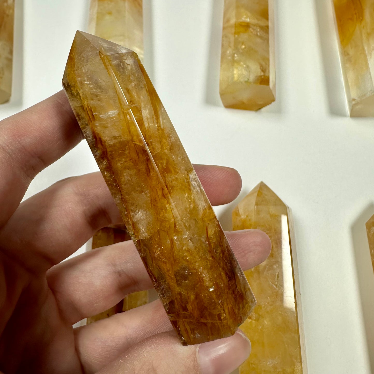 Golden Healer Quartz Tower (D)