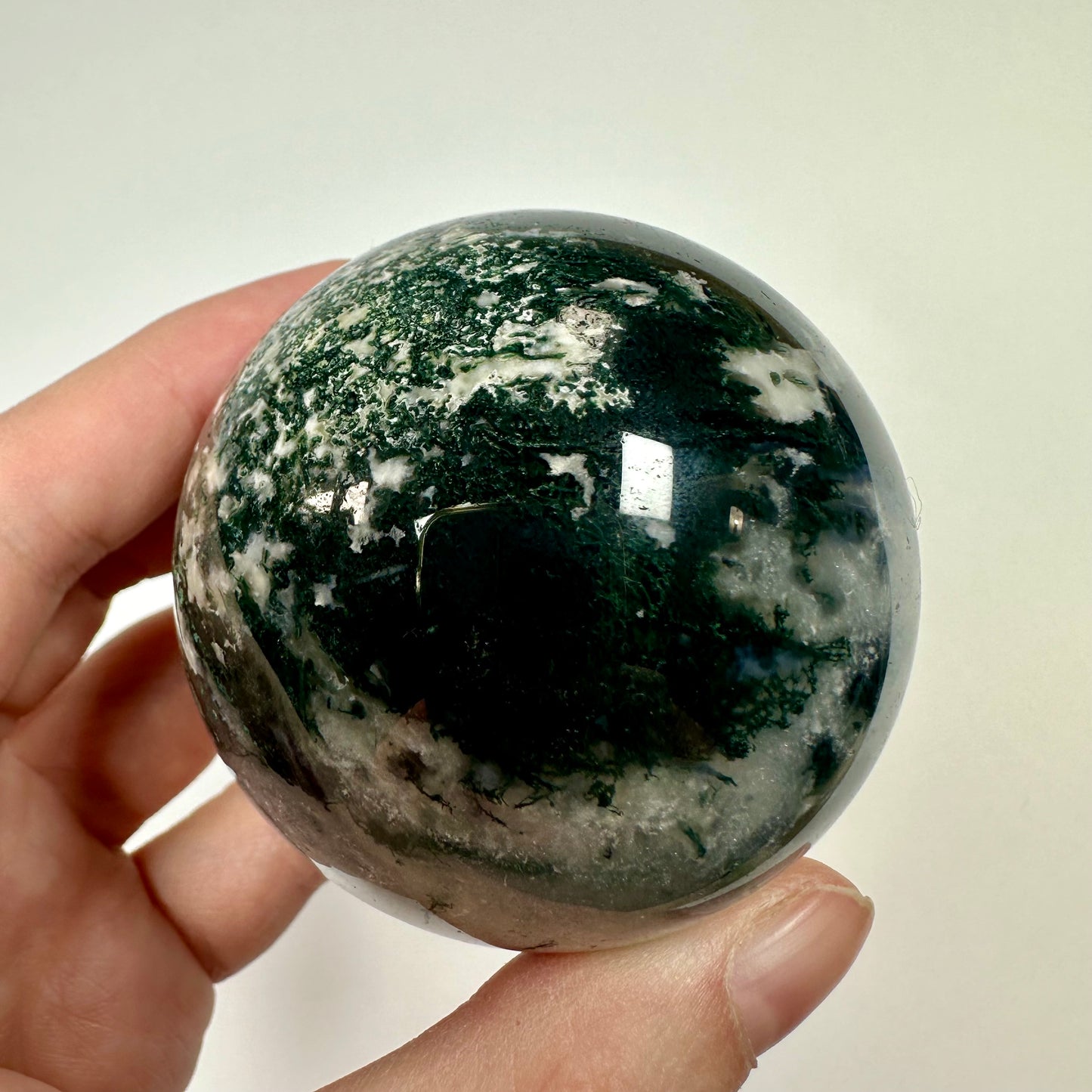 Moss Agate Sphere (A)