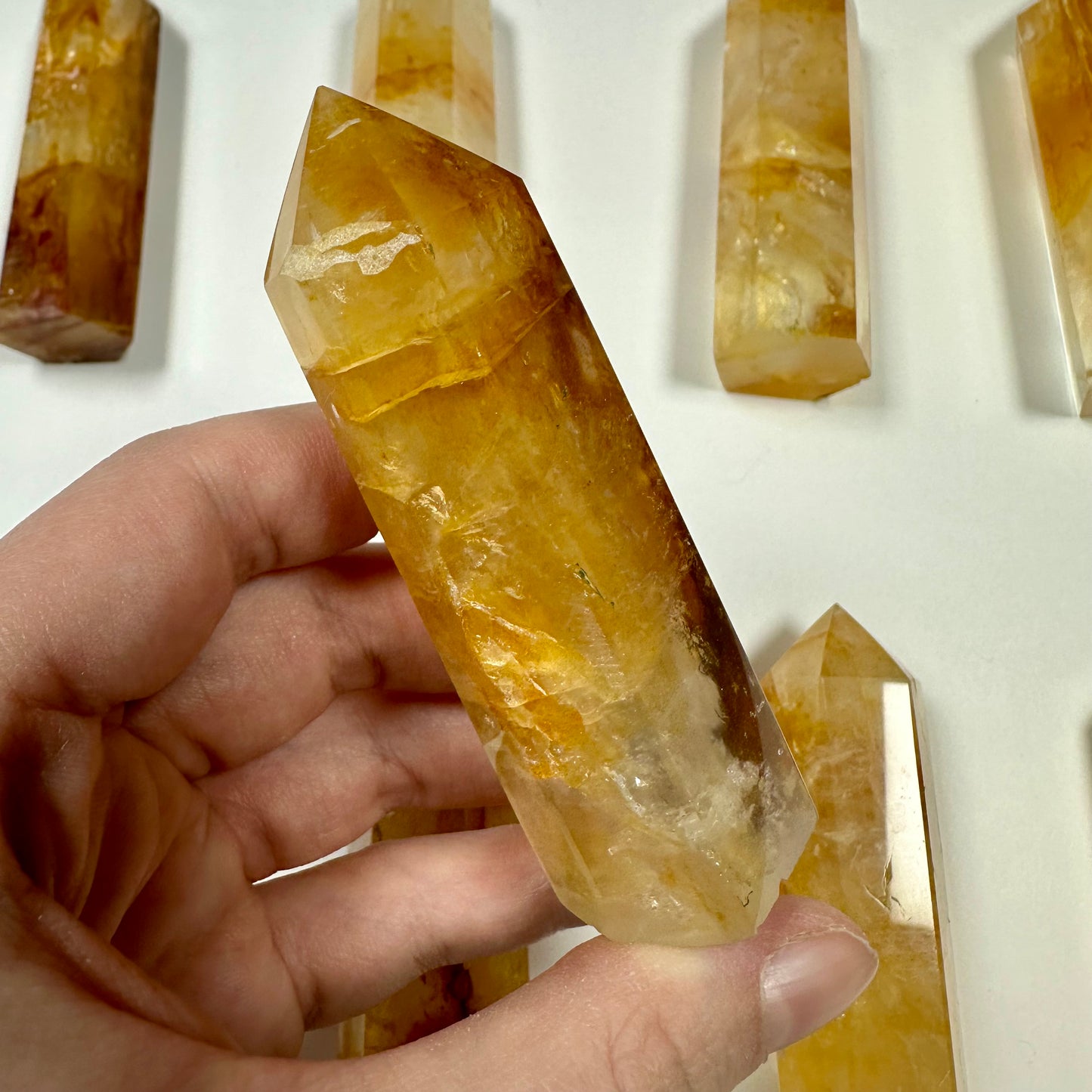 Golden Healer Quartz Tower (E)