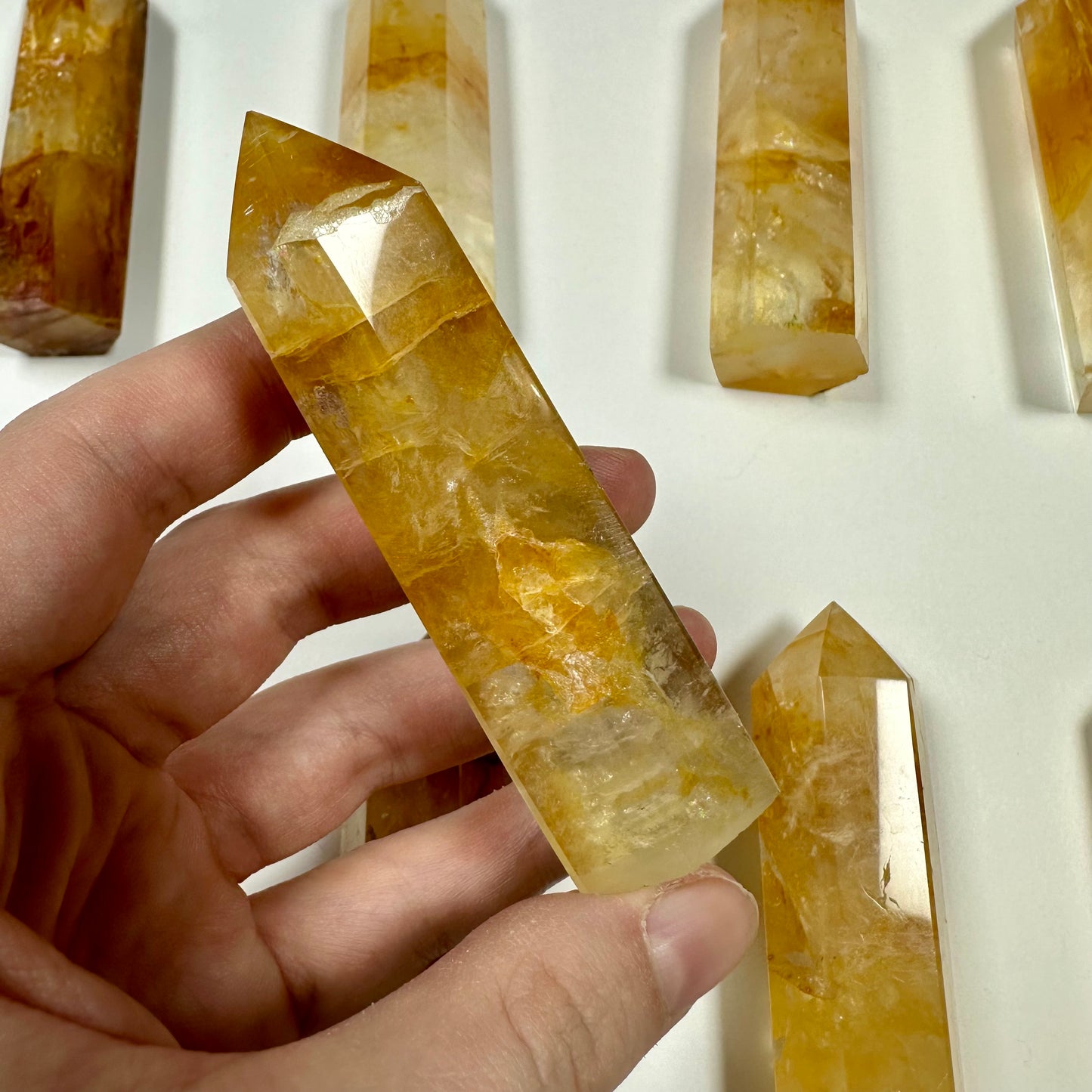 Golden Healer Quartz Tower (E)