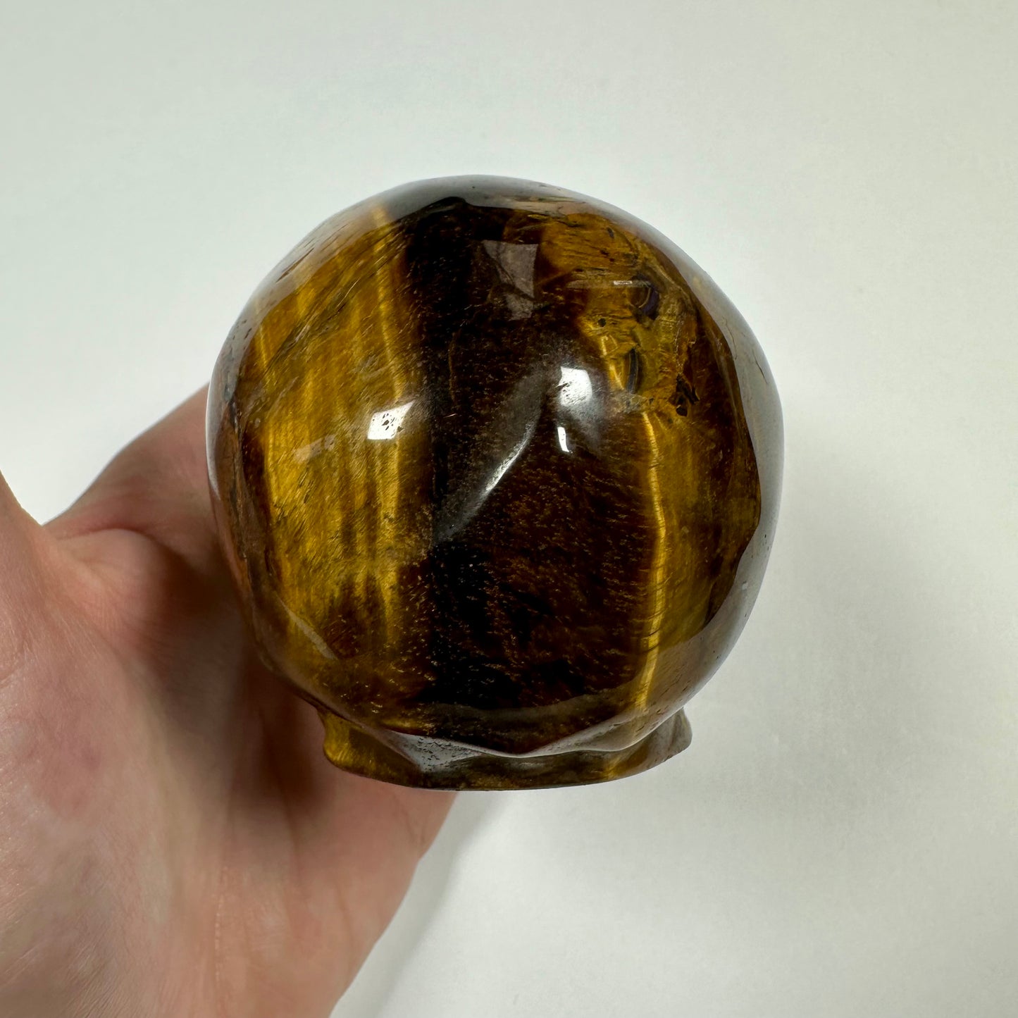 Tigers Eye Skull (A)