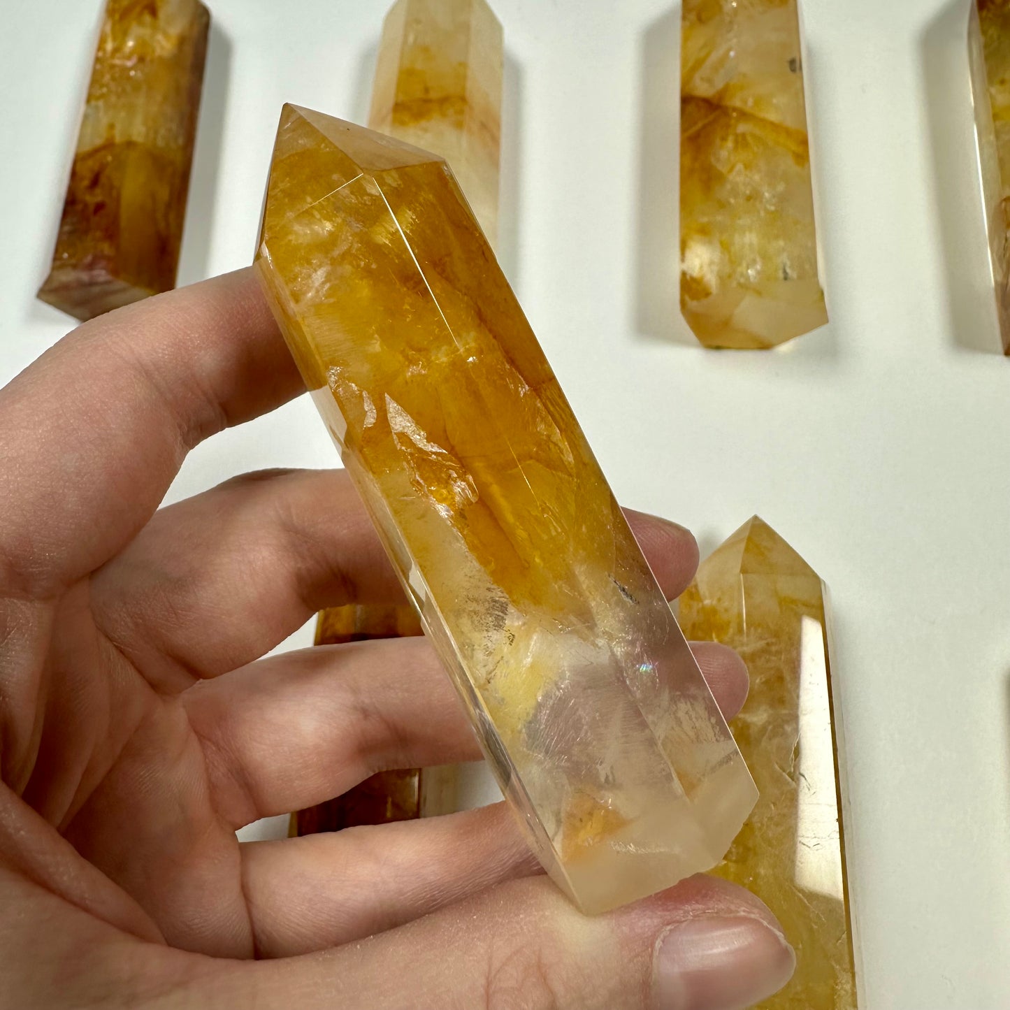 Golden Healer Quartz Tower (G)