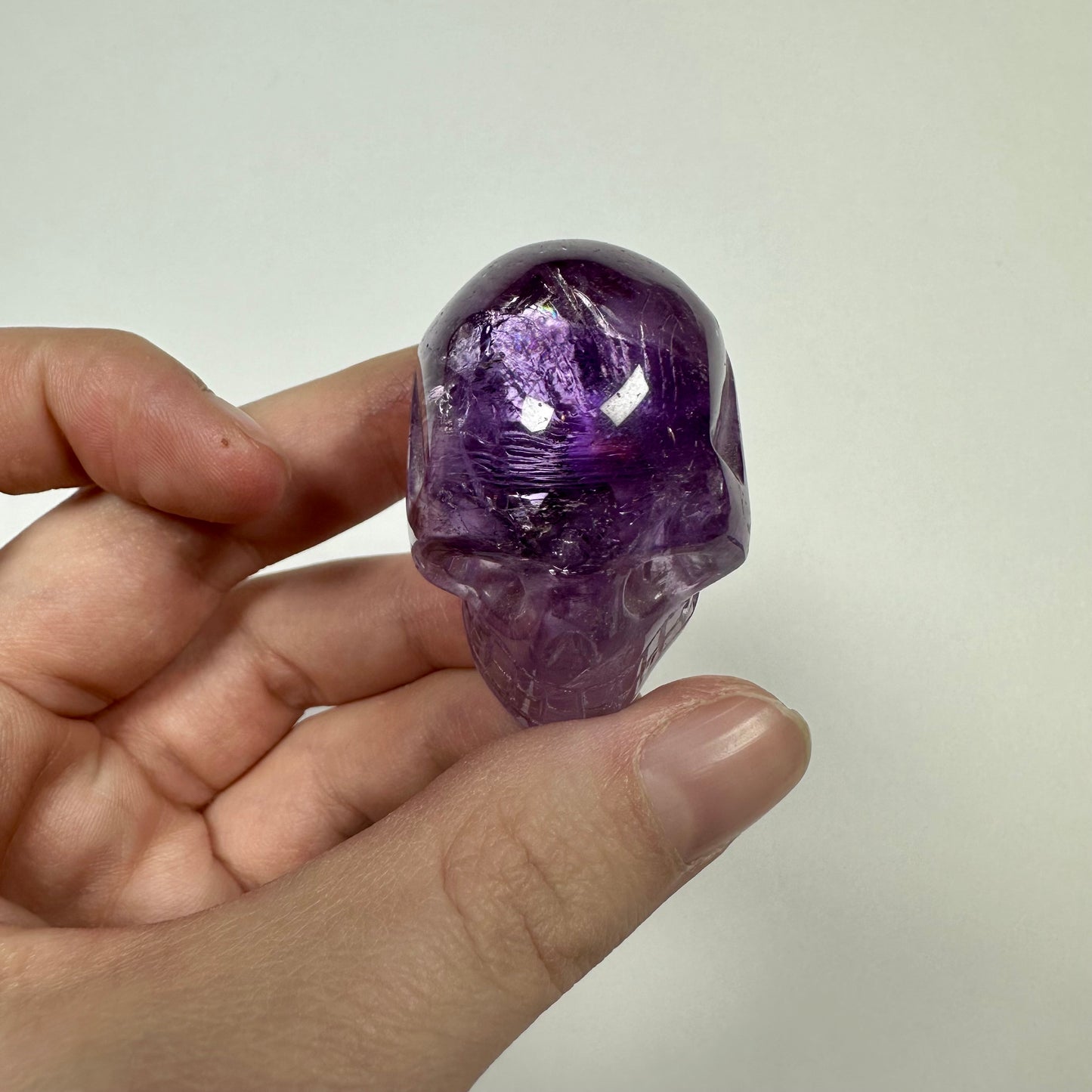 Small Amethyst Skull (A)