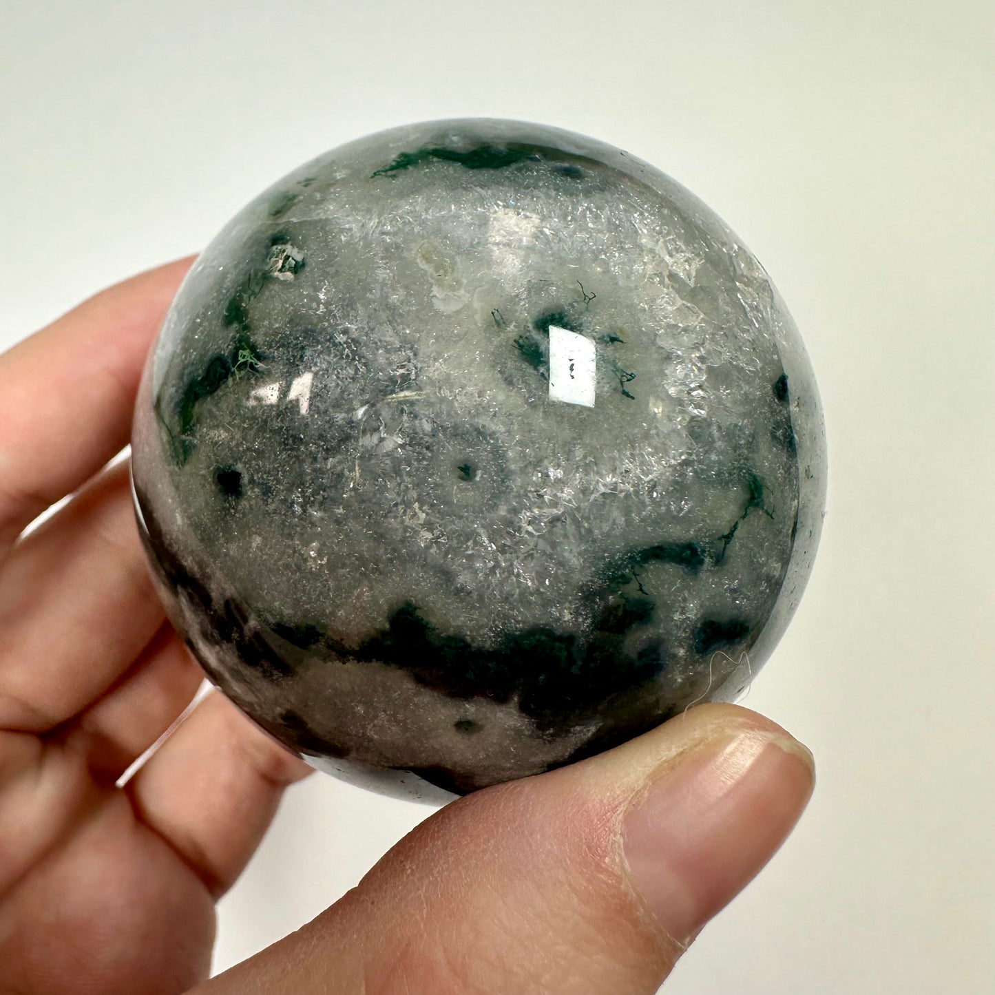 Moss Agate Sphere (A)