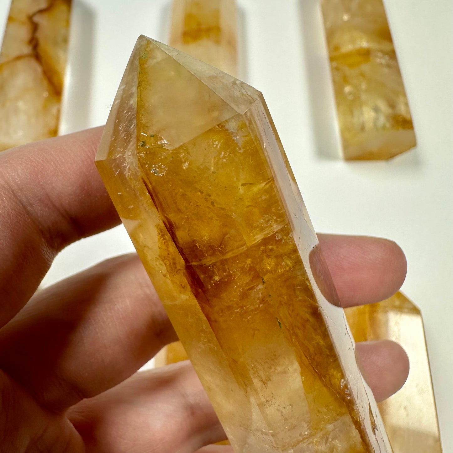 Golden Healer Quartz Tower (C)