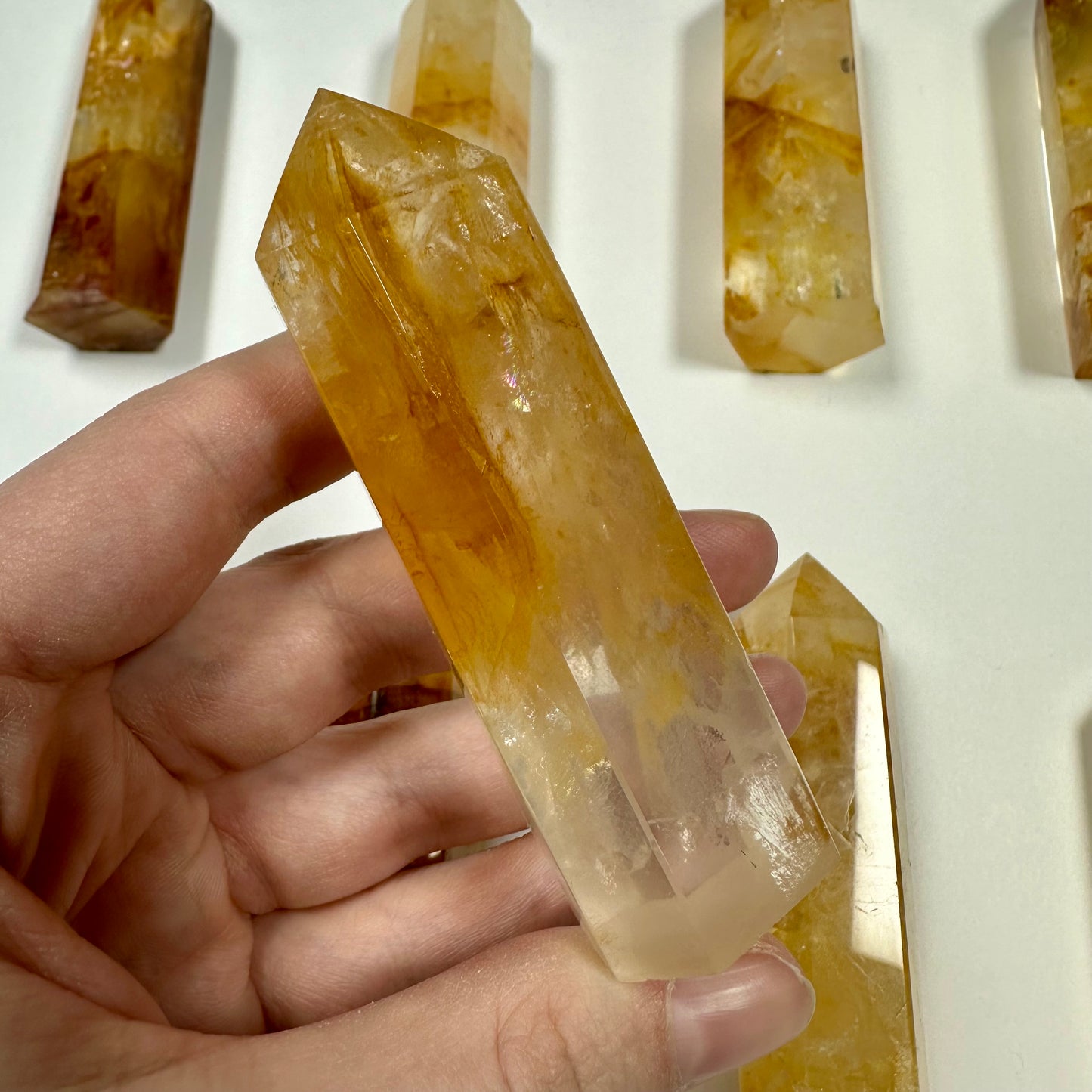 Golden Healer Quartz Tower (G)