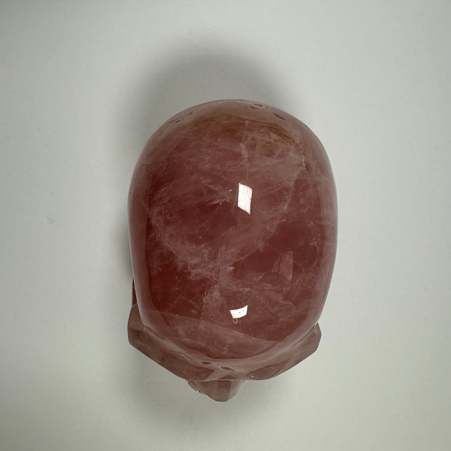 Large Rose Quartz Skull