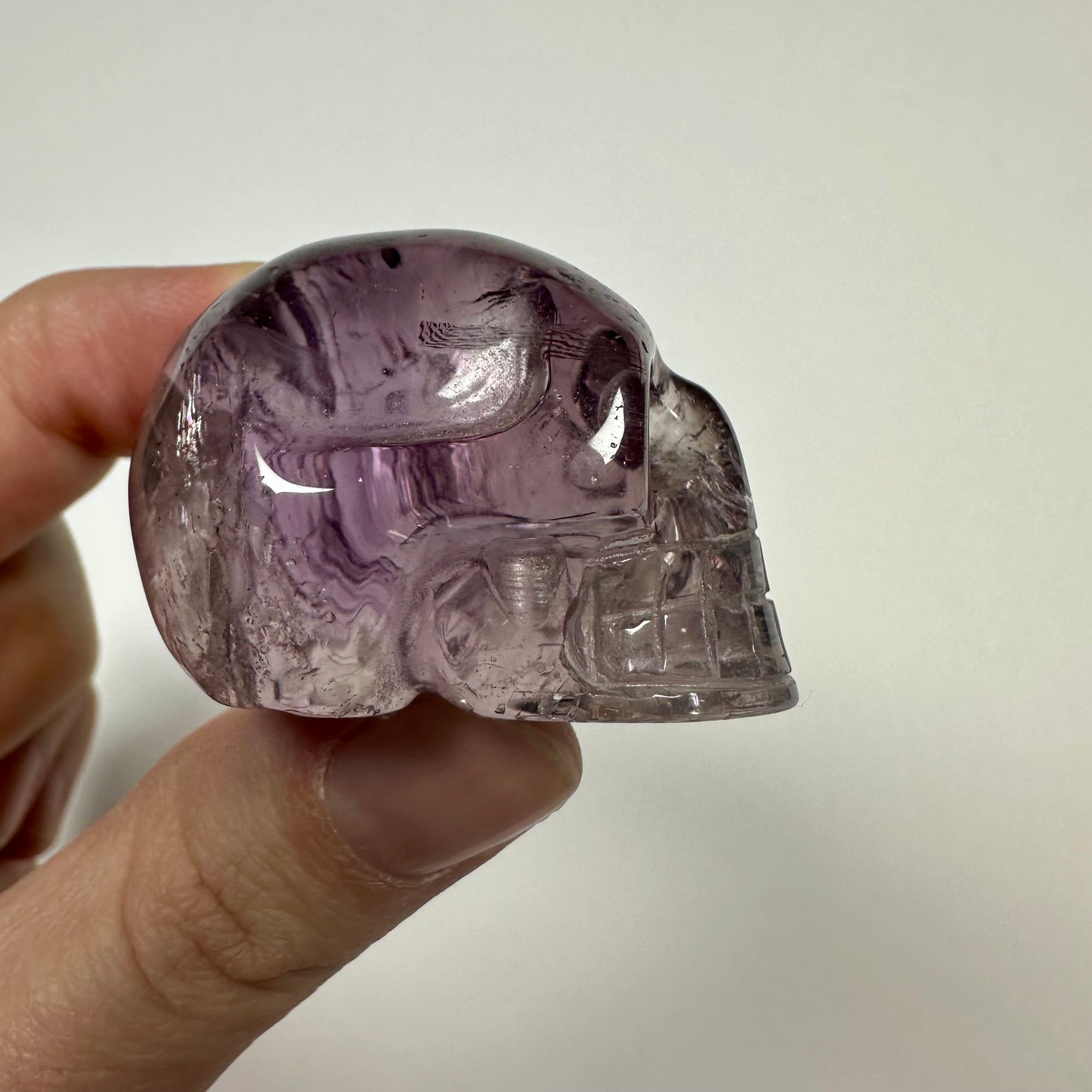 Small Amethyst Skull (B)