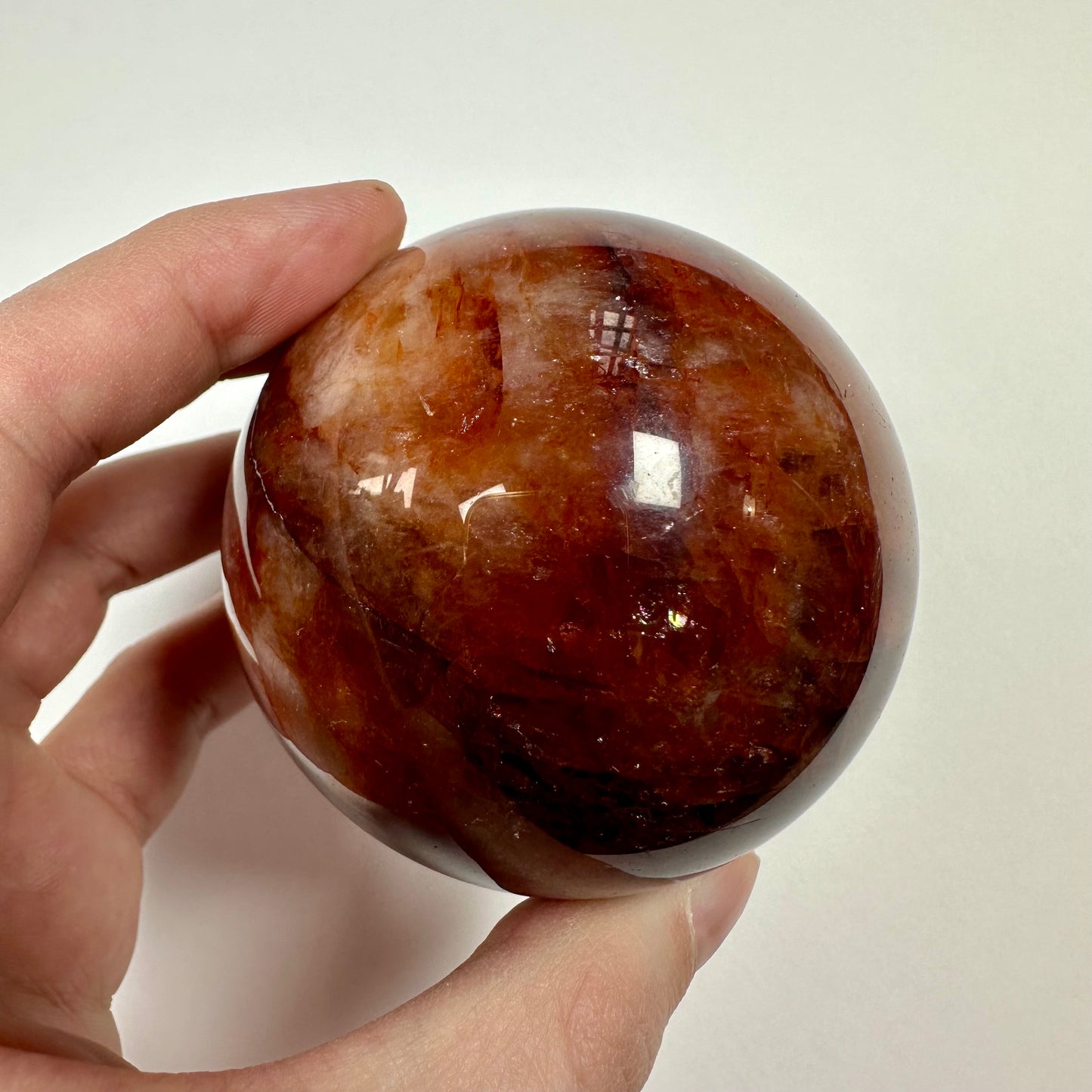 Fire quartz Sphere (A)