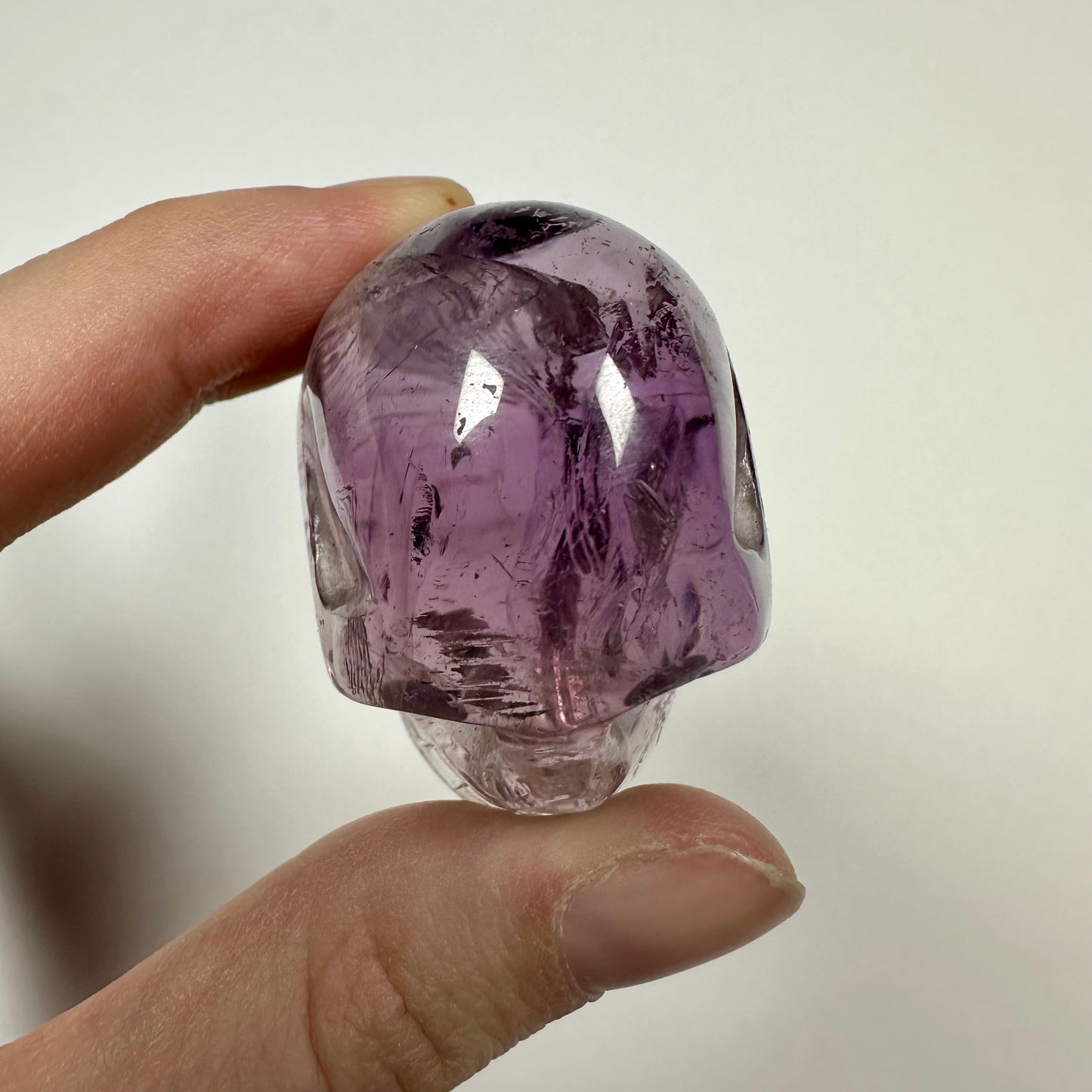 Small Amethyst Skull (B)