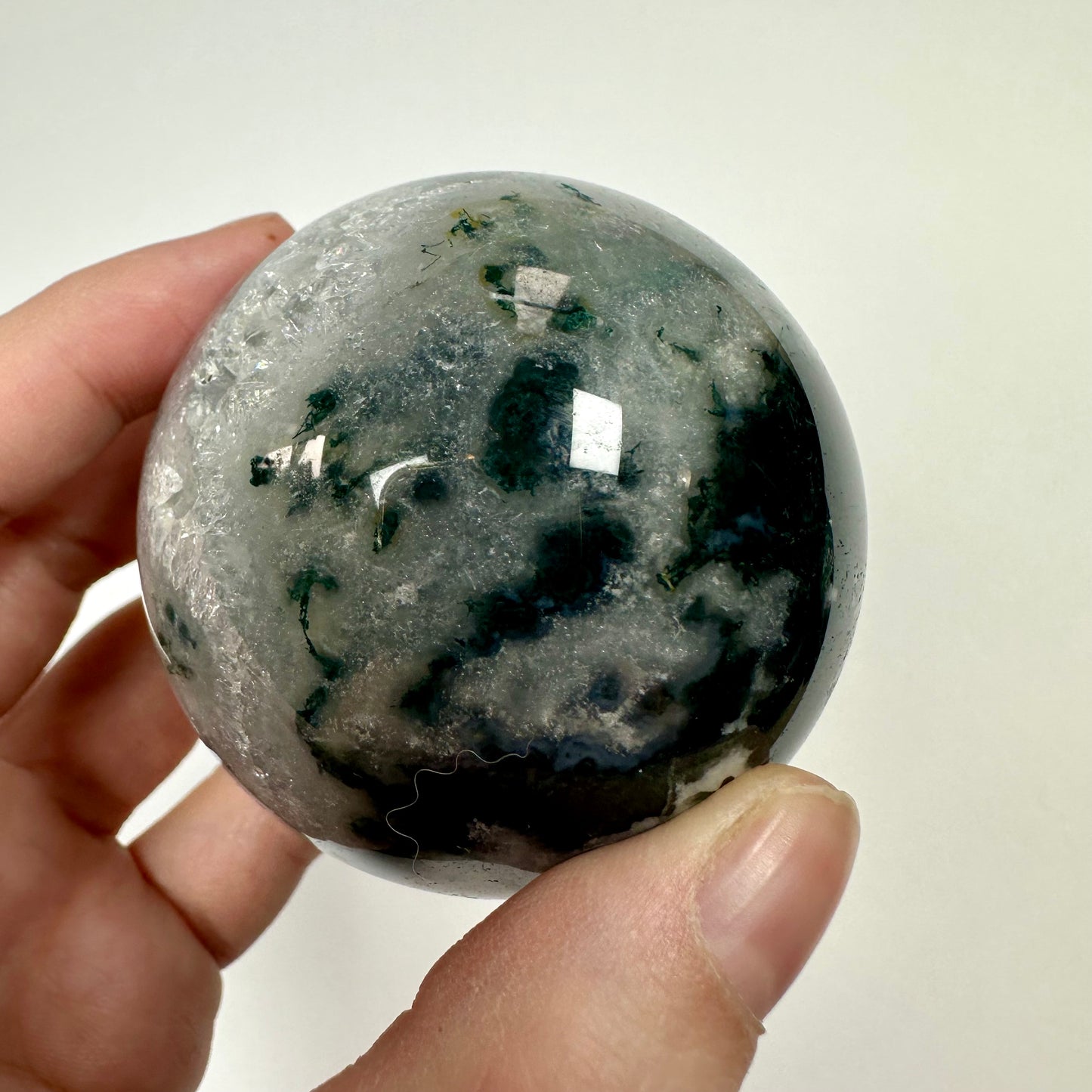 Moss Agate Sphere (A)