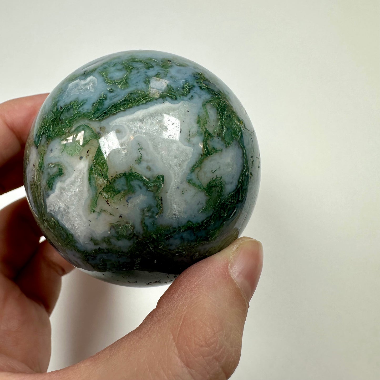 Moss Agate Sphere (B)