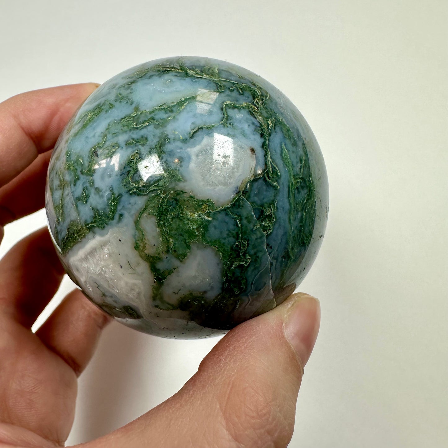 Moss Agate Sphere (B)