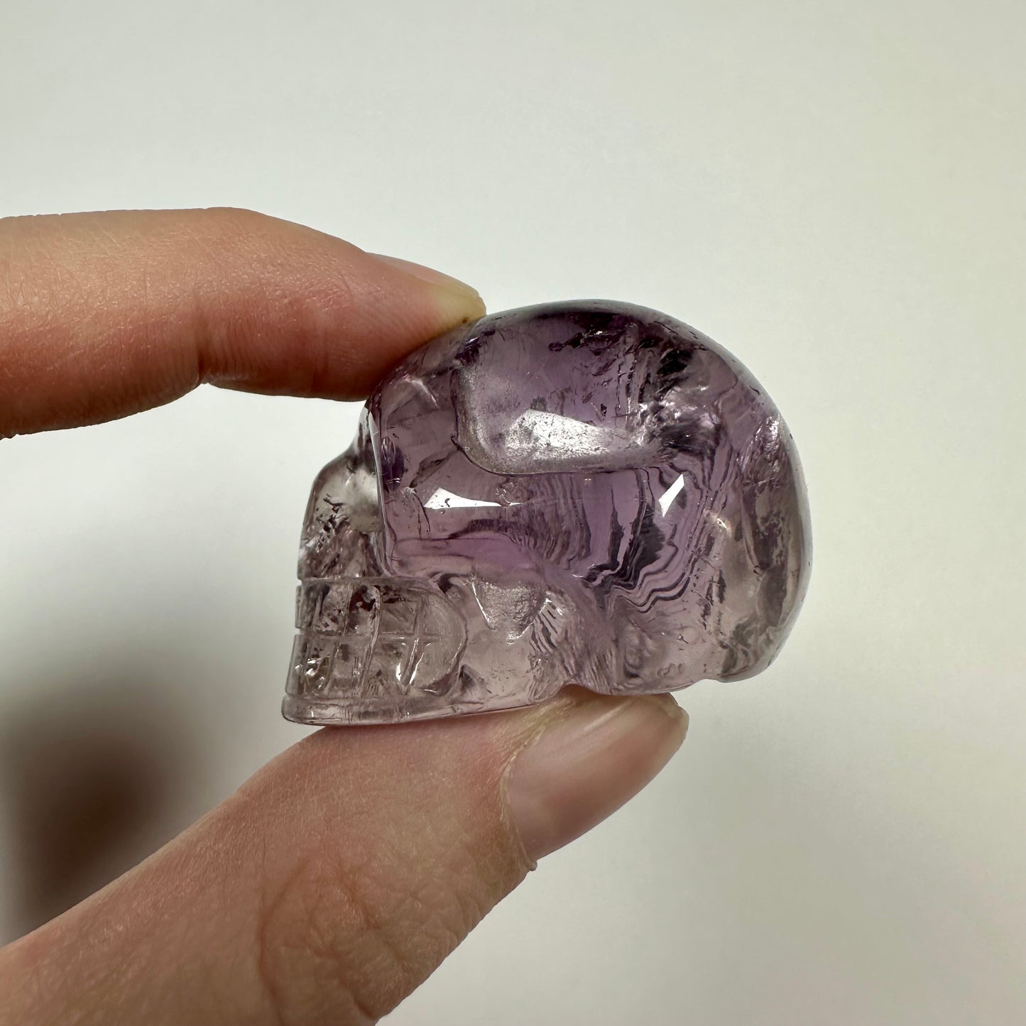 Small Amethyst Skull (B)