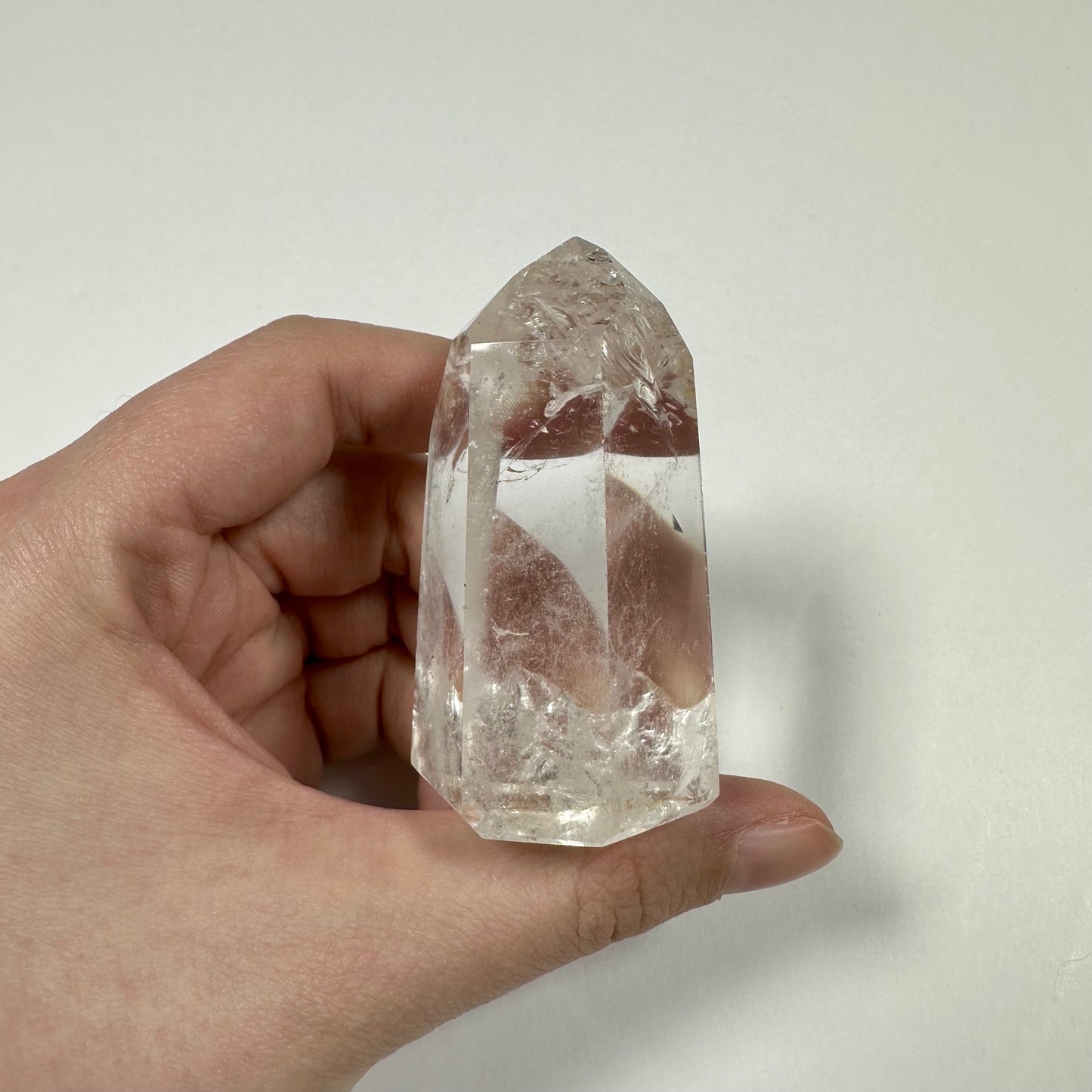 Clear Quartz Tower (B)