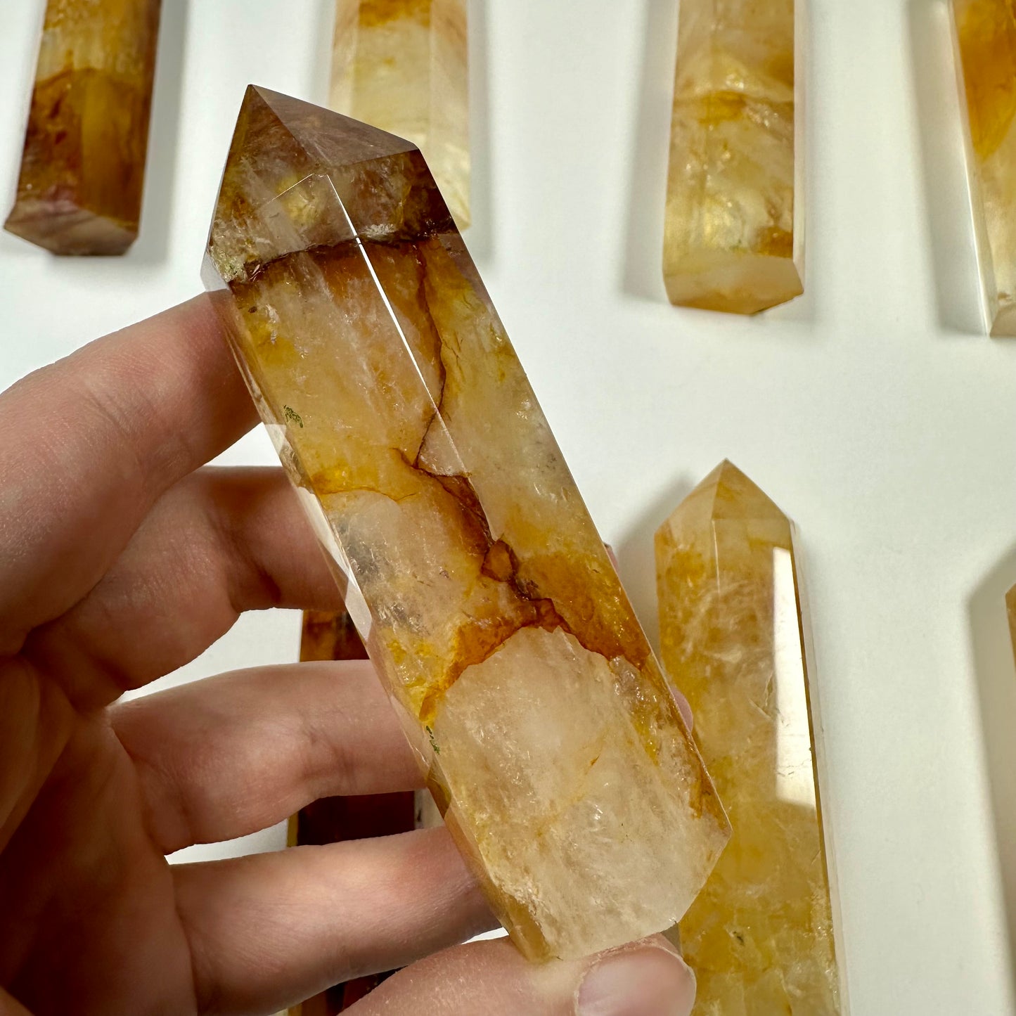 Golden Healer Quartz Tower (F)