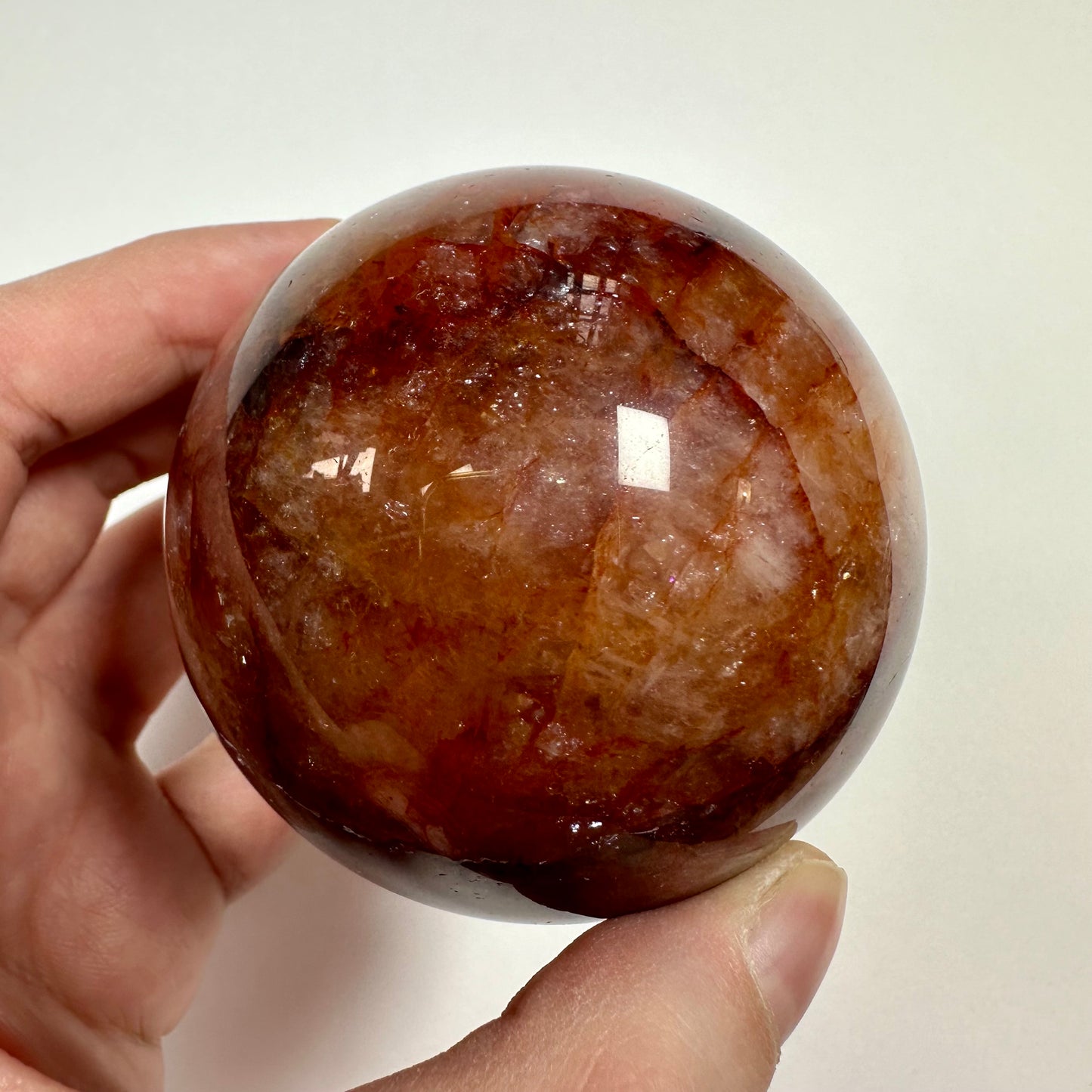 Fire quartz Sphere (A)