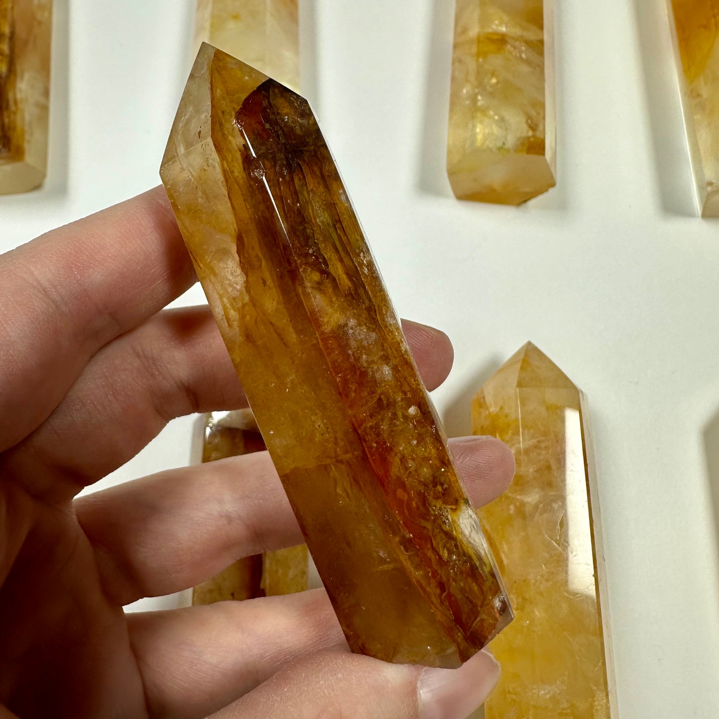 Golden Healer Quartz Tower (D)