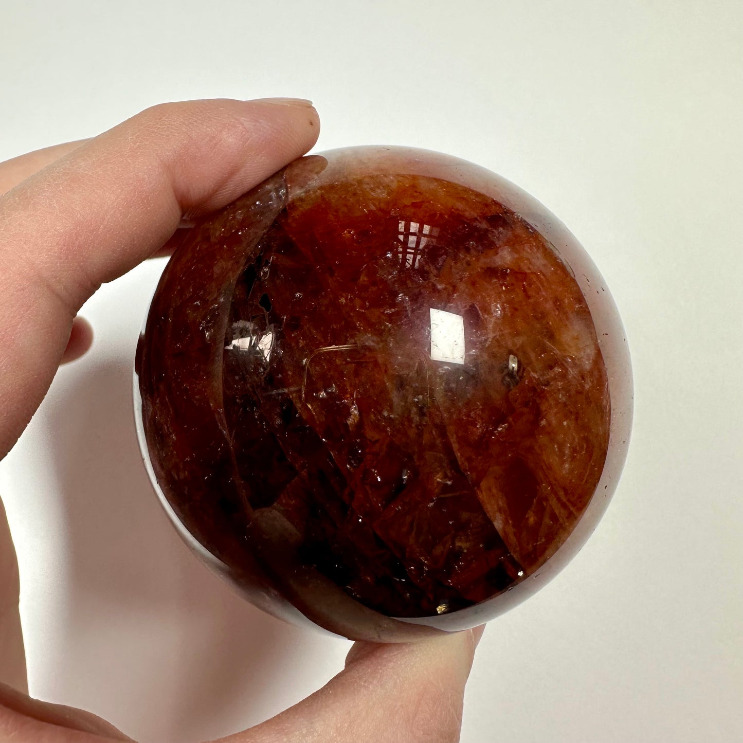 Fire quartz Sphere (A)