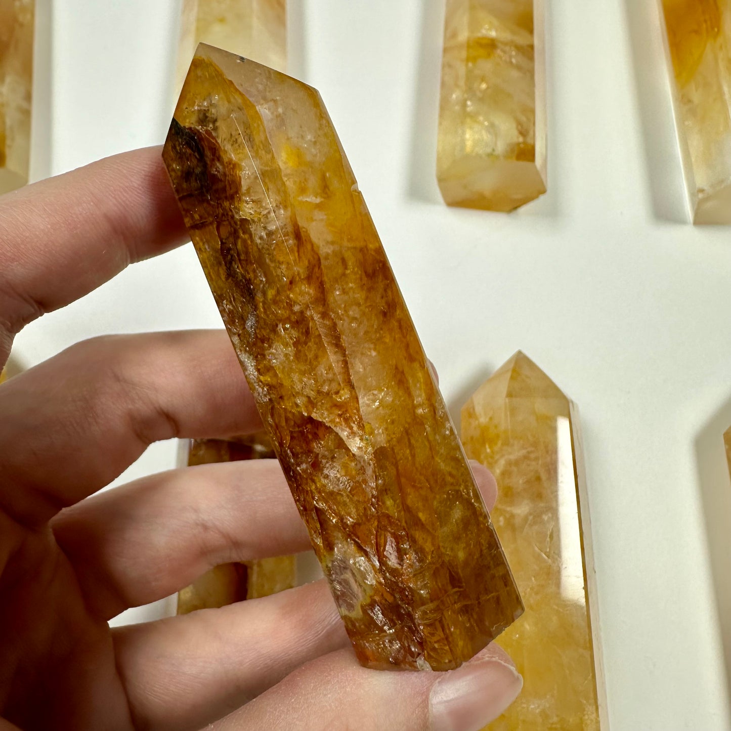 Golden Healer Quartz Tower (D)