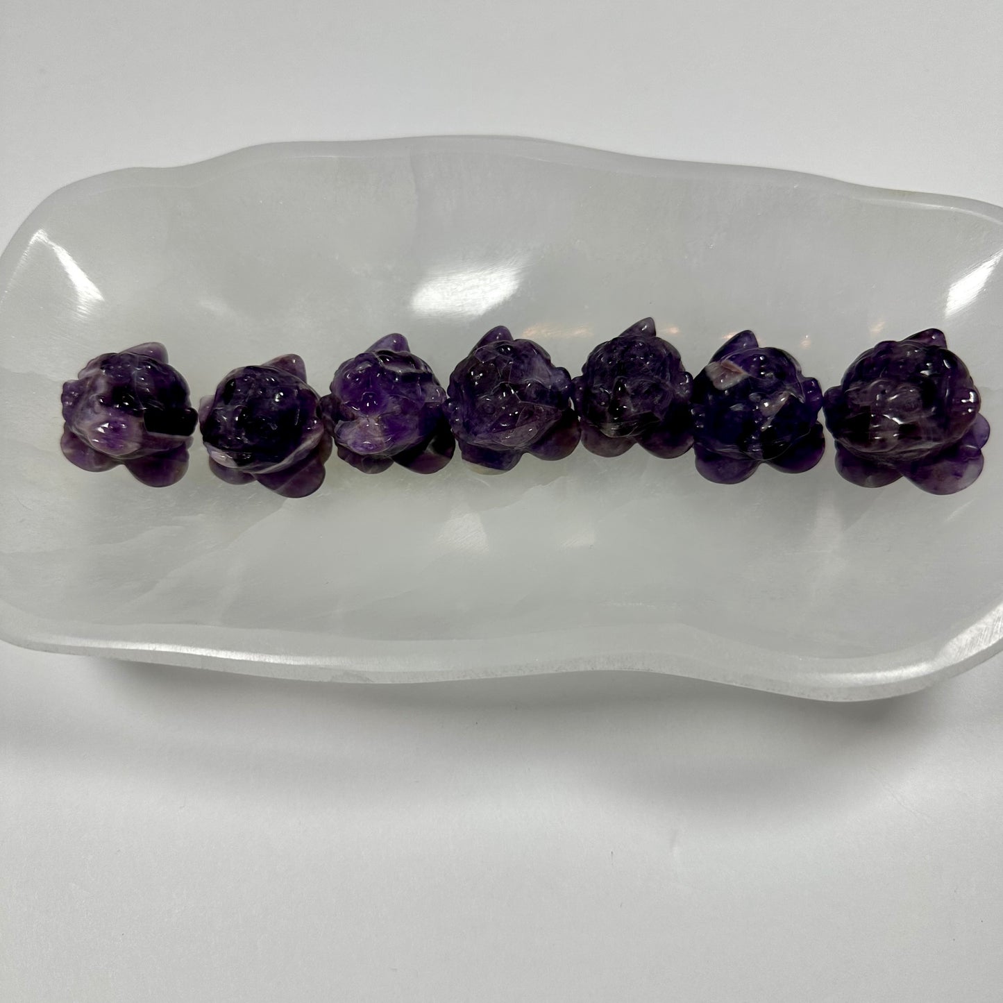 Mini Dream Amethyst Money Toad - Intuitively Picked