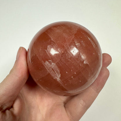 Rose Calcite Sphere (A)